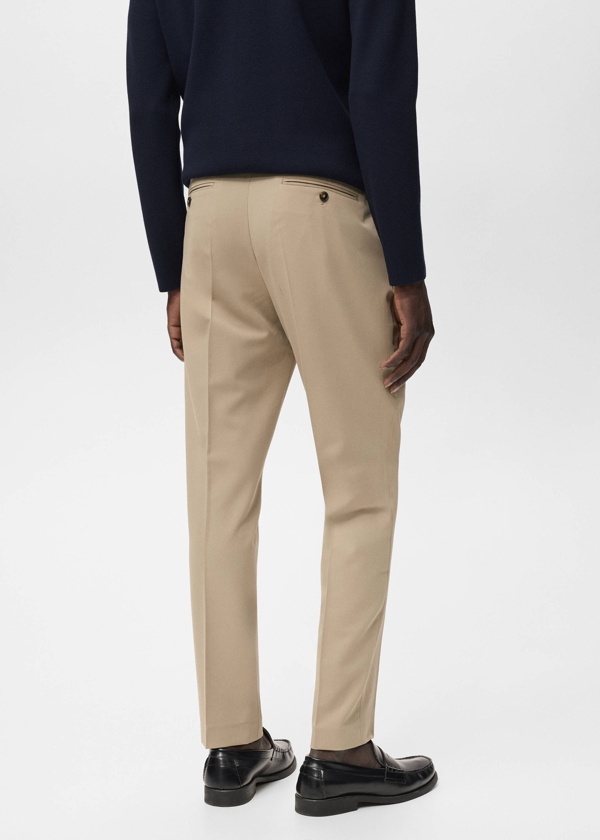 Slim-fit comfort trousers - Reverse of the article