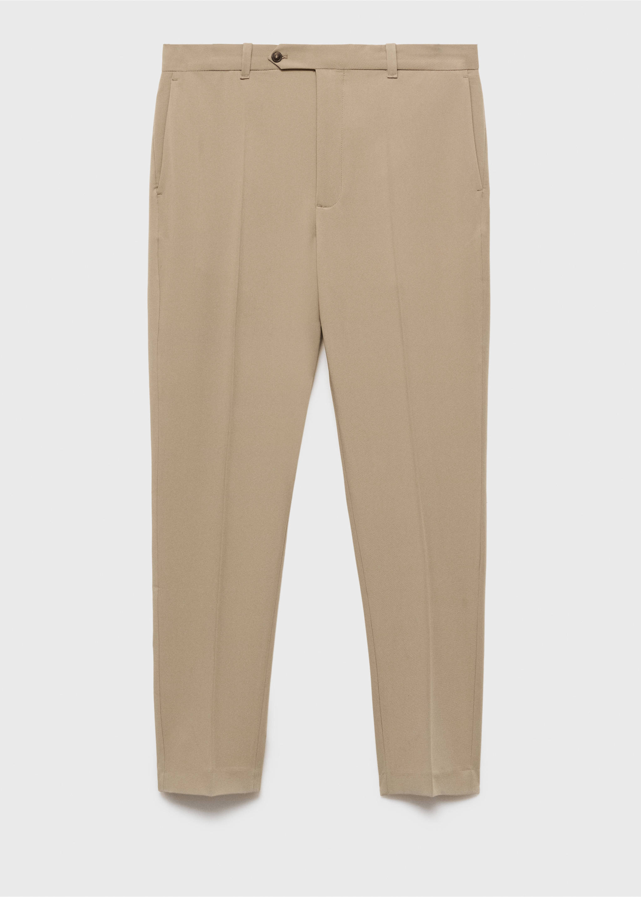 Slim-fit comfort trousers - Article without model, Beige. Ref: 17025147-00.