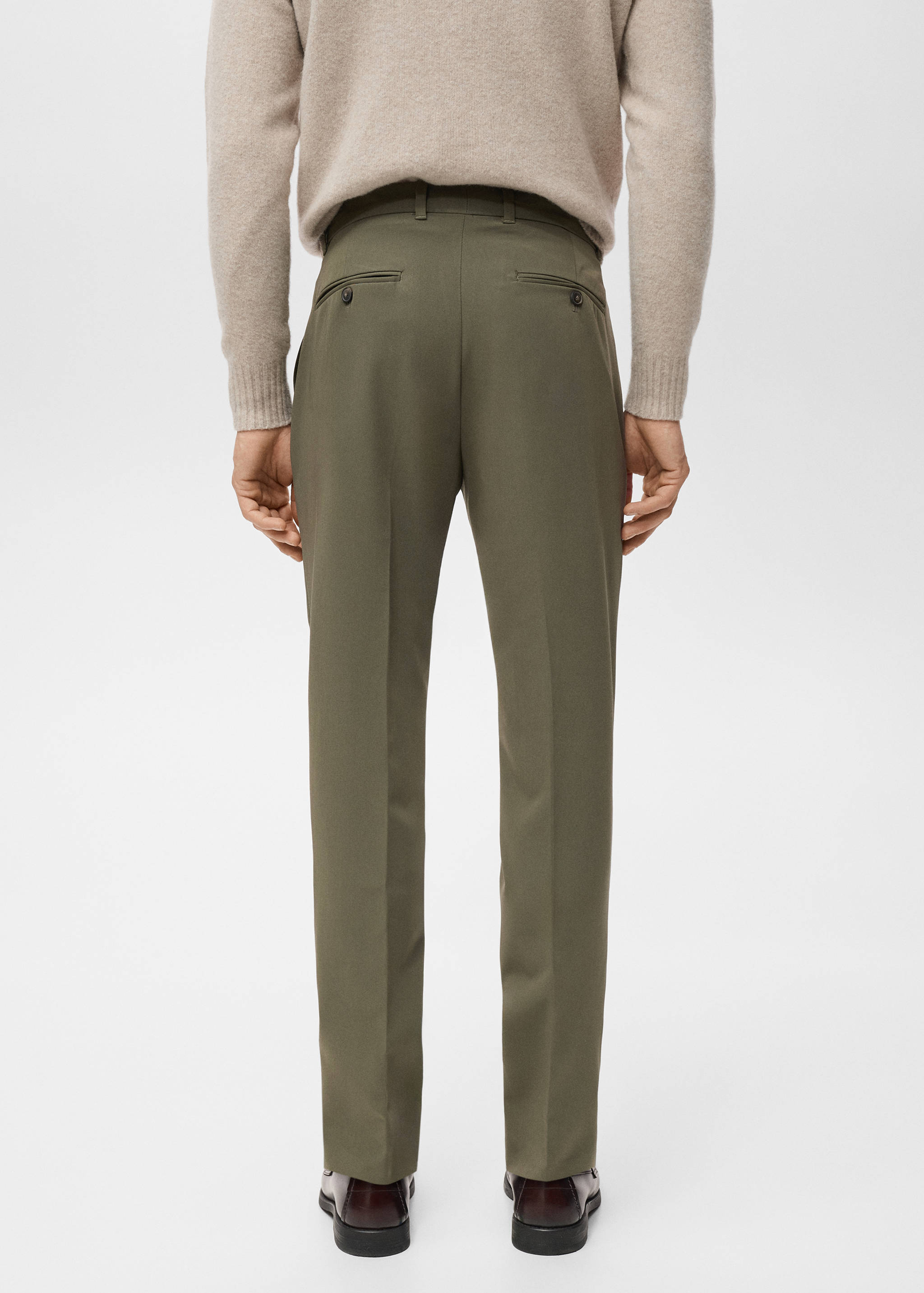 Slim-fit comfort trousers - Reverse of the article