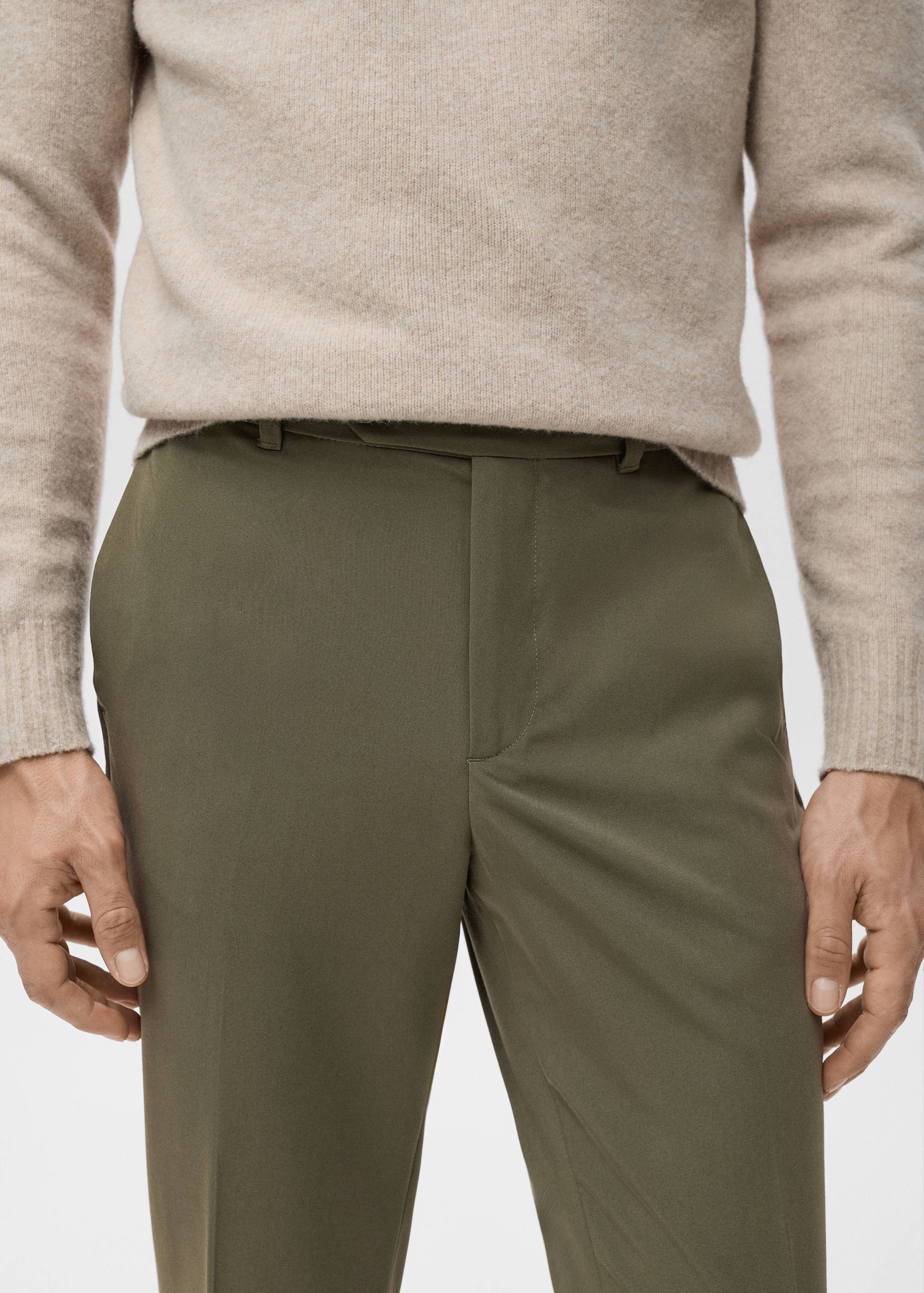 Slim-fit comfort trousers - Details of the article 1