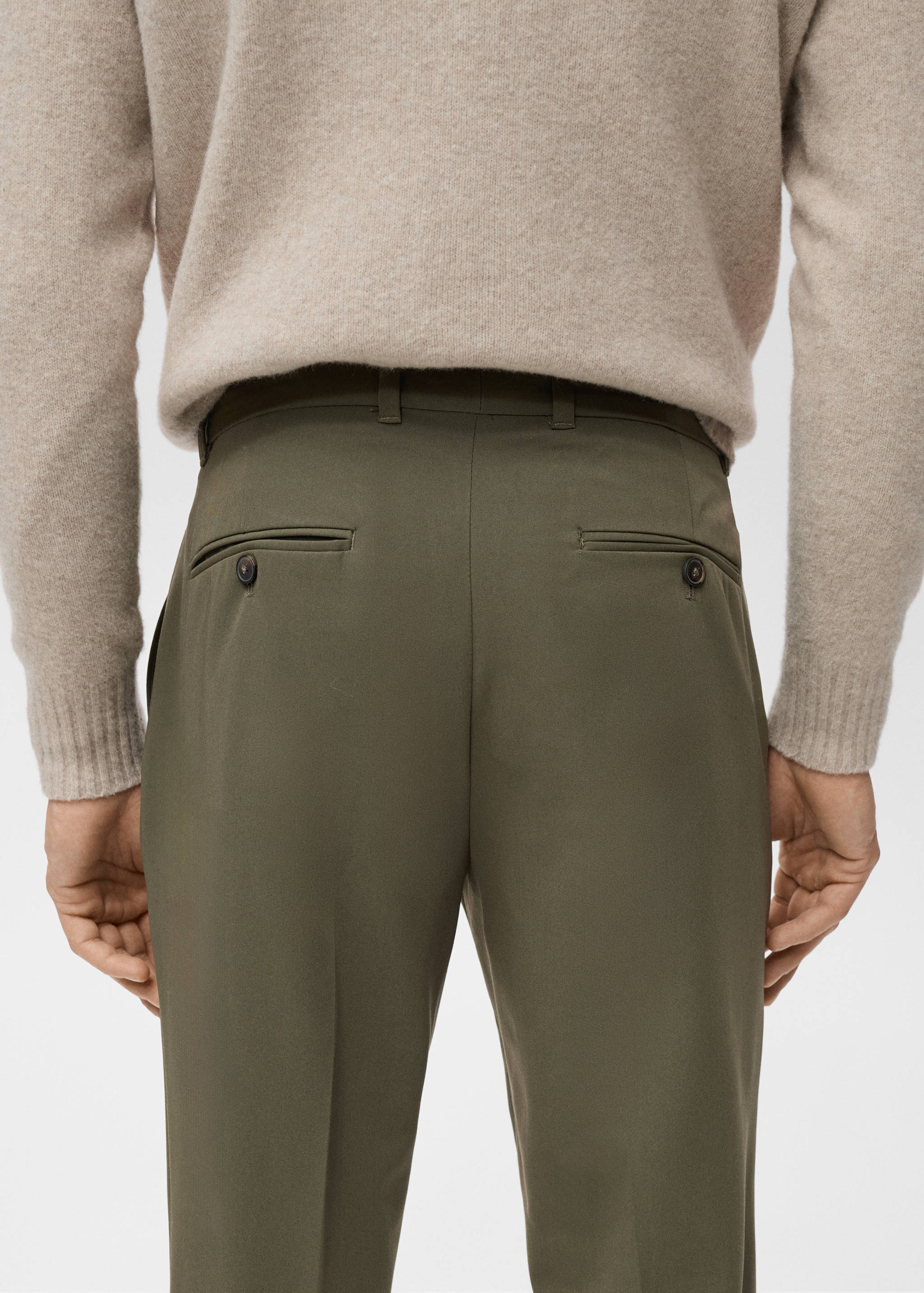Slim-fit comfort trousers - Details of the article 3