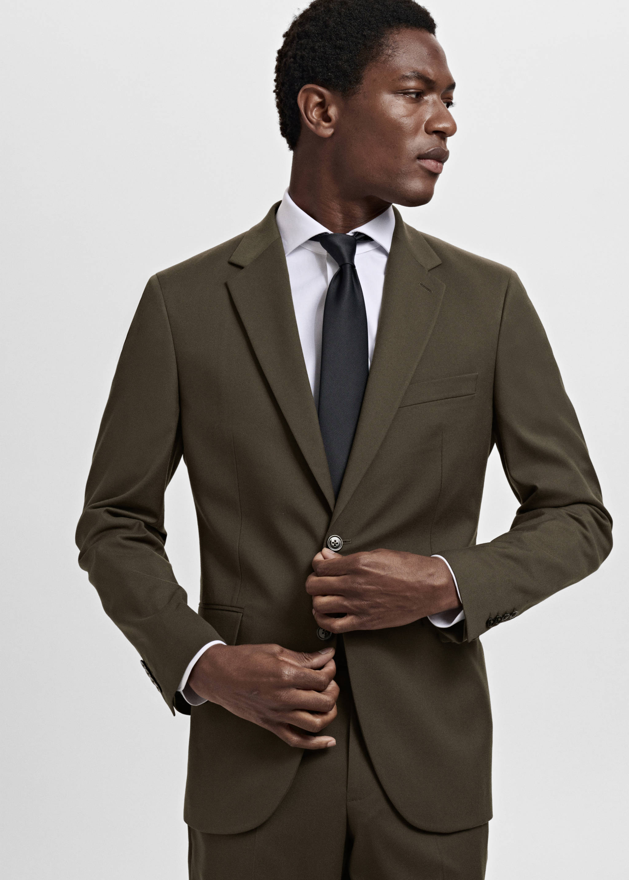 Milan slim-fit suit jacket - Details of the article 3