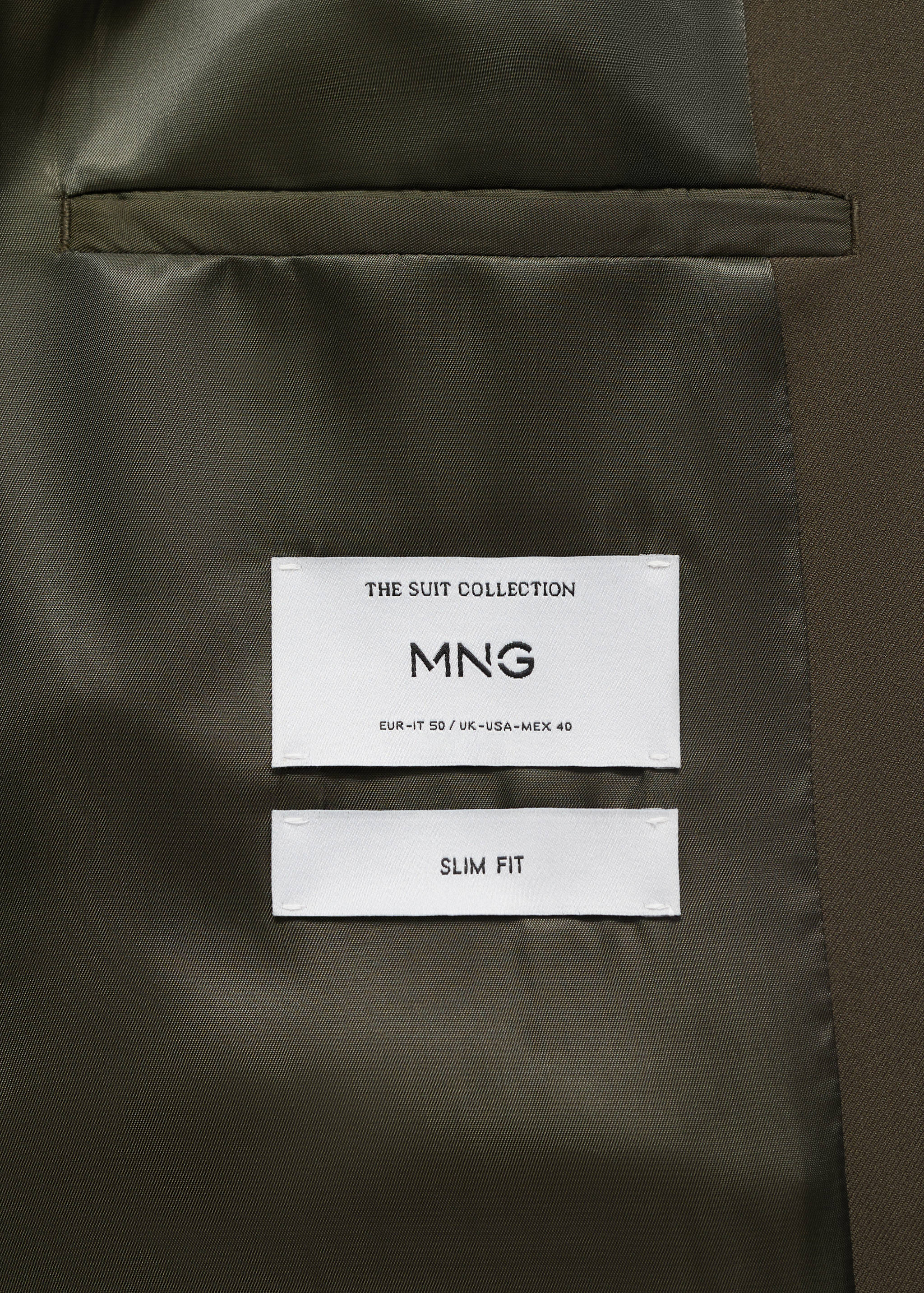 Milan slim-fit suit jacket - Details of the article 8