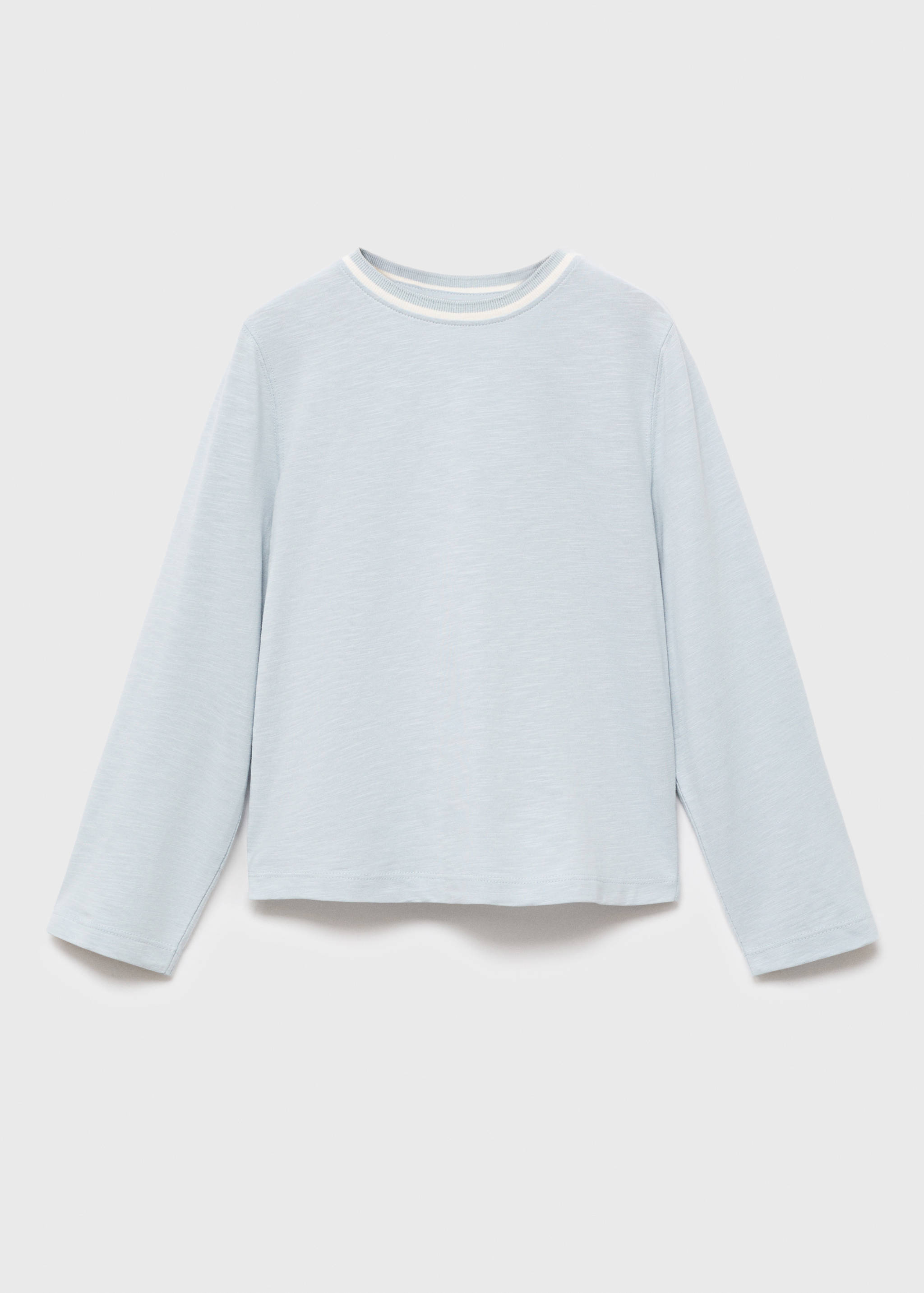 T-Shirt mit Kontrastkragen - Artikel ohne Model