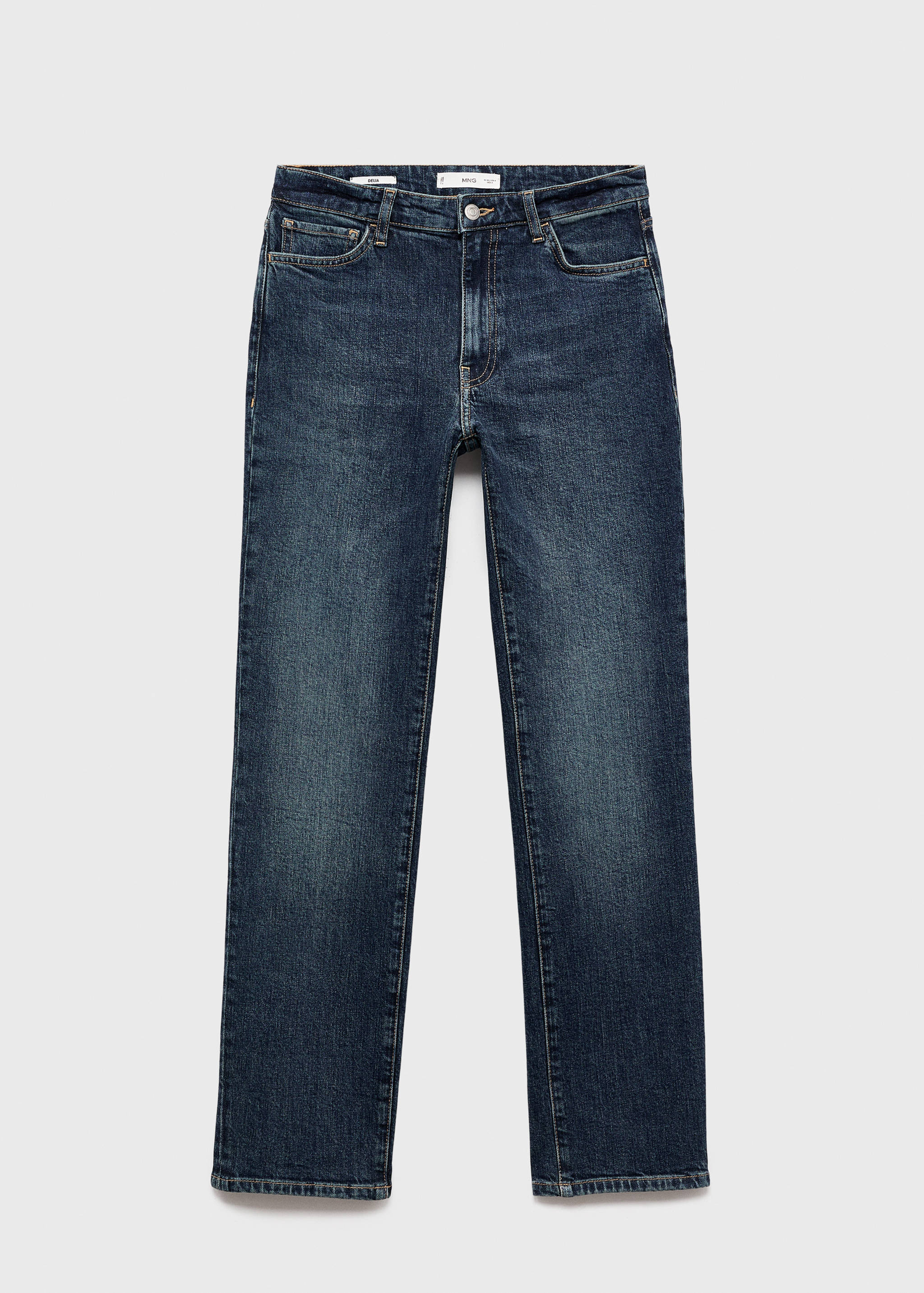 Mid-rise slim-fit jeans - Article without model