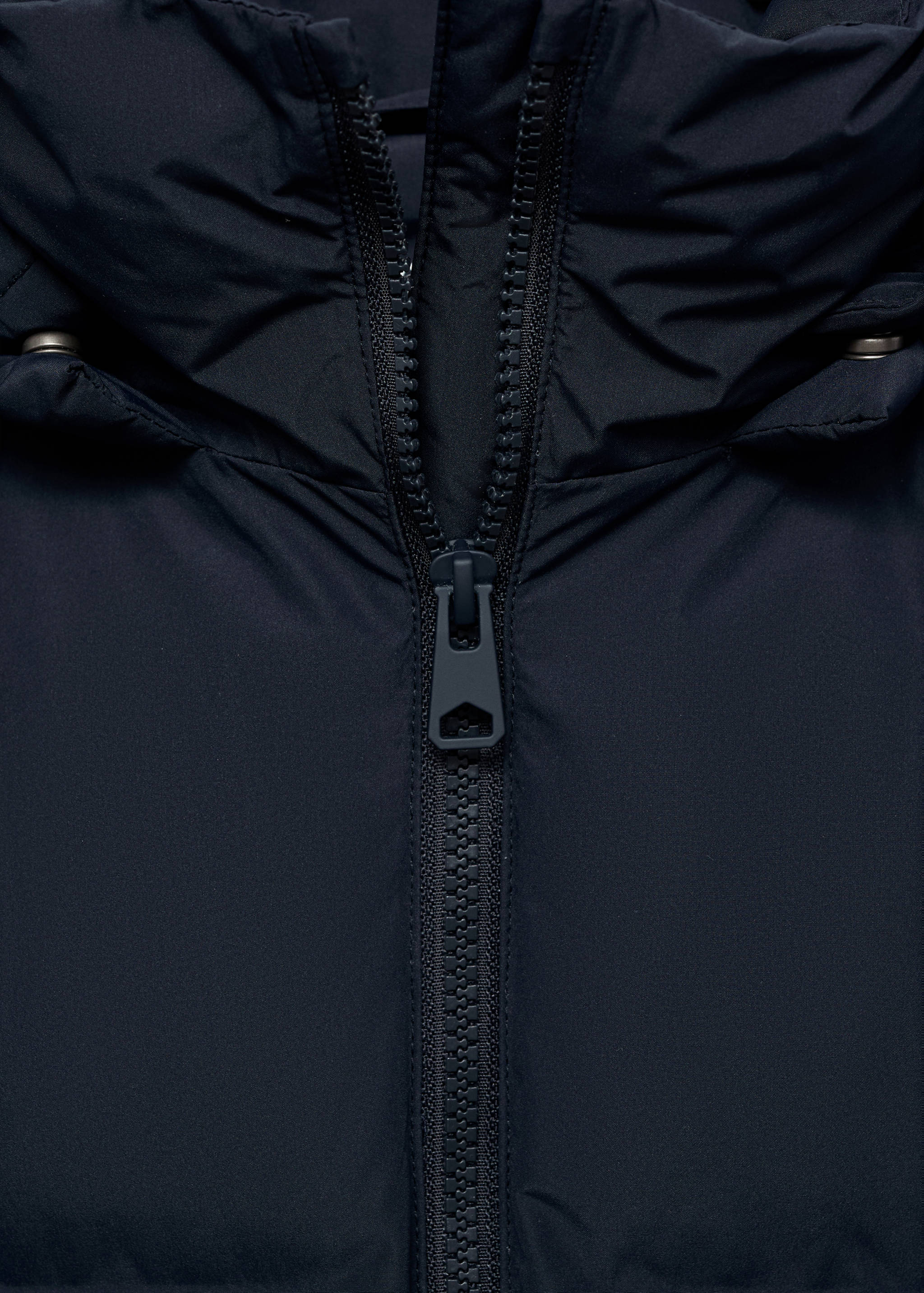 Quilted long coat - Details of the article 8