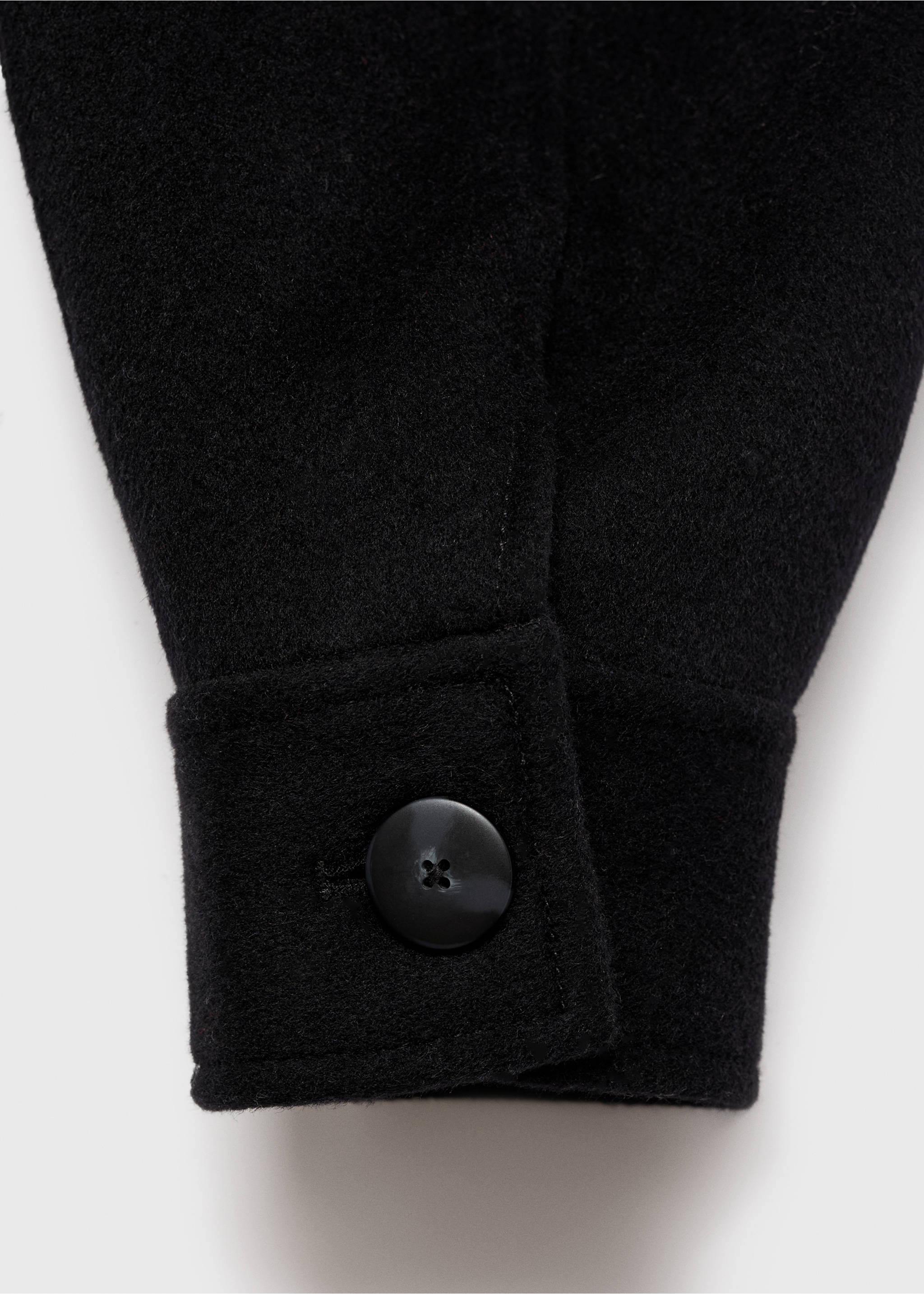 Wool bomber jacket - Details of the article 0, Black. Ref: 17025791-00.