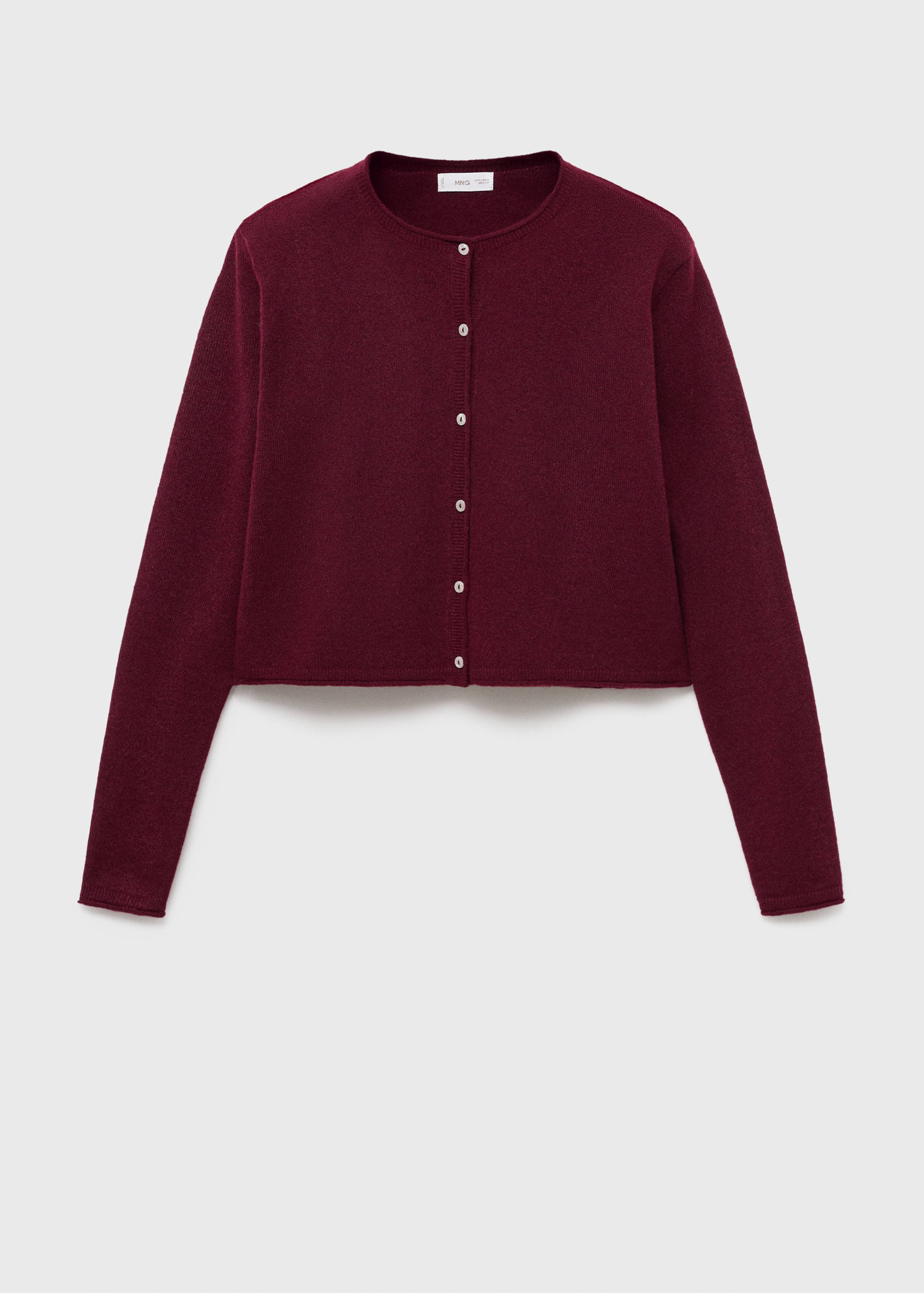 Knitted button cardigan - Article without model