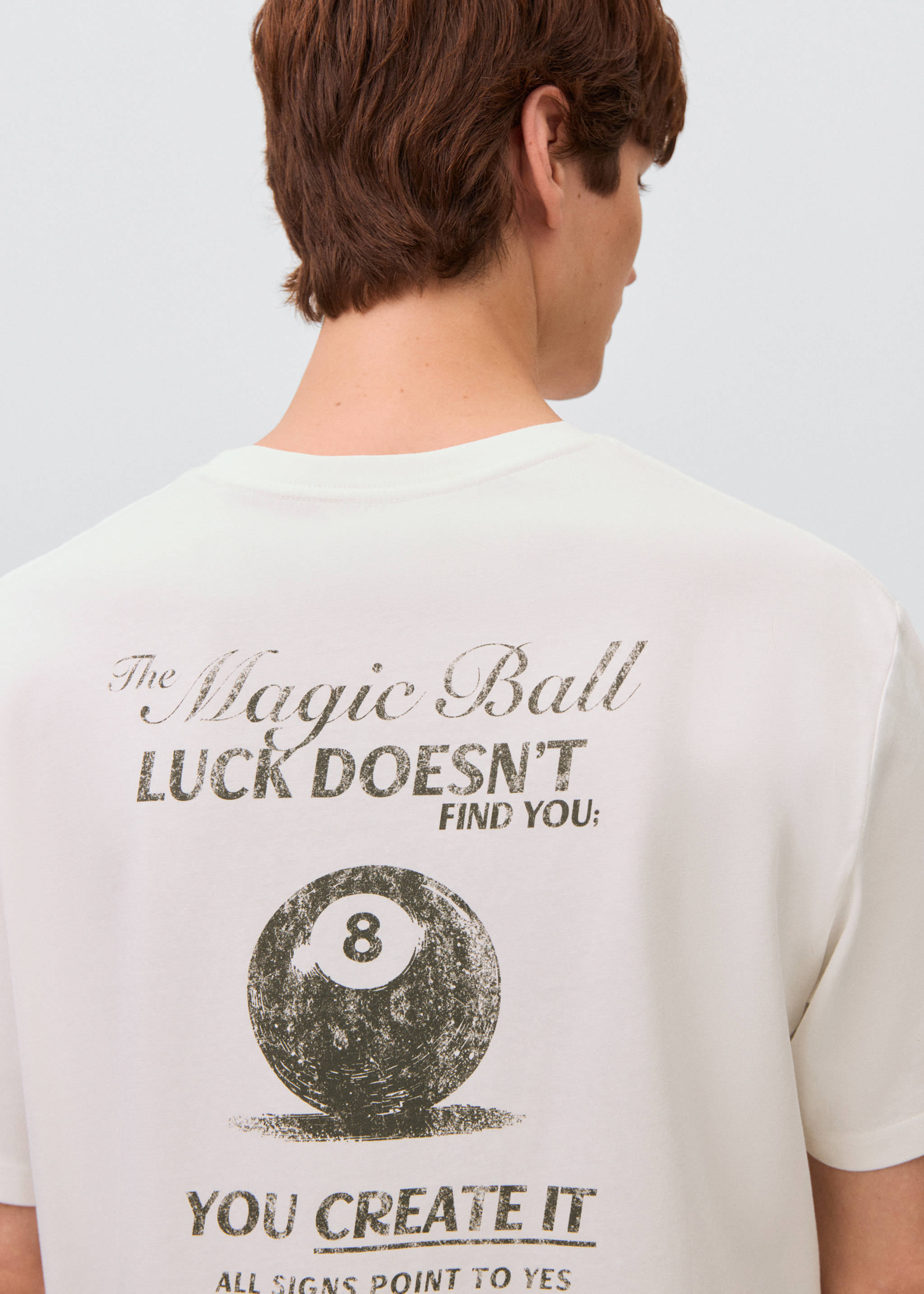 Oversized cotton t-shirt - Details of the article 3