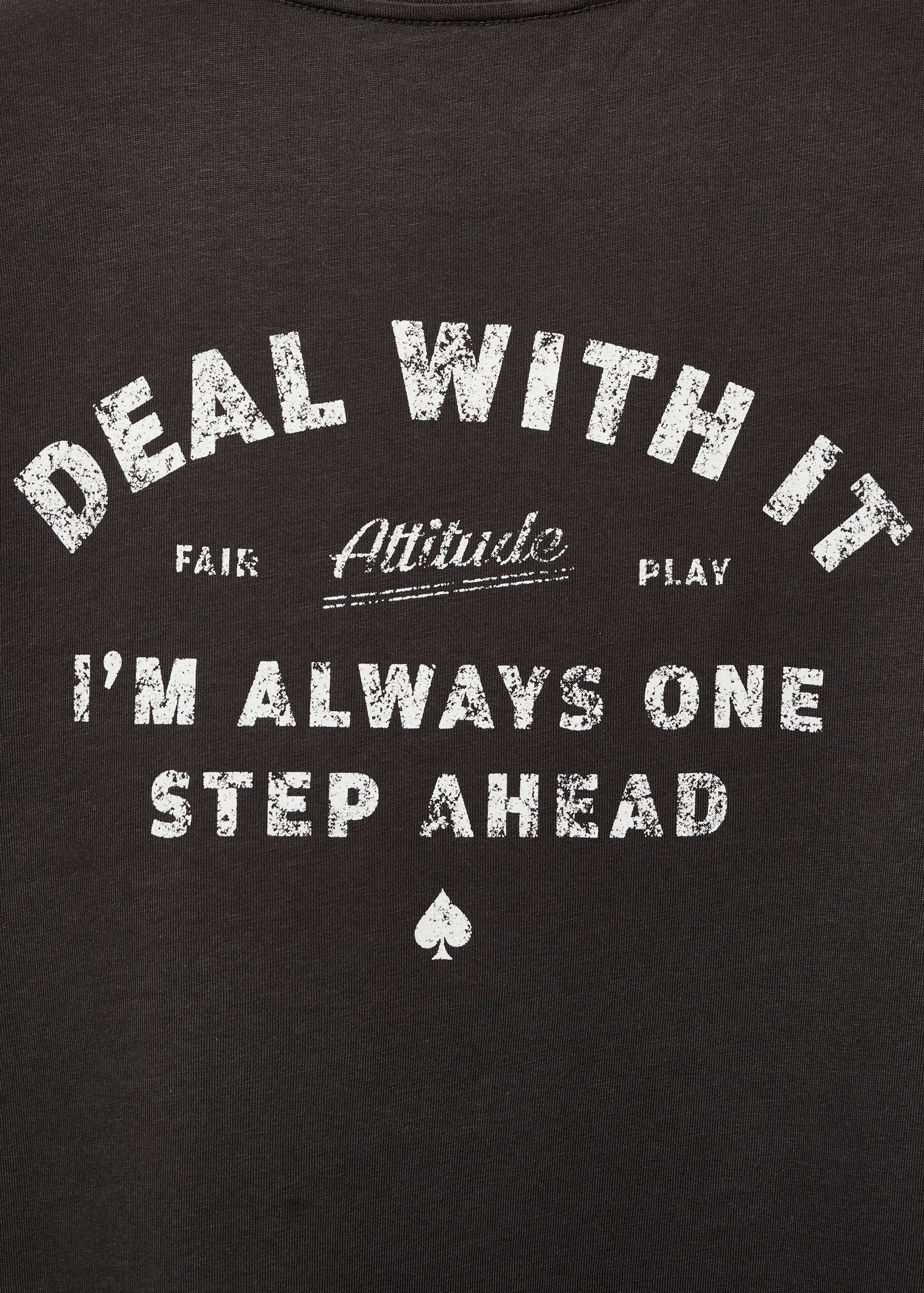 Printed cotton-blend t-shirt - Details of the article 0