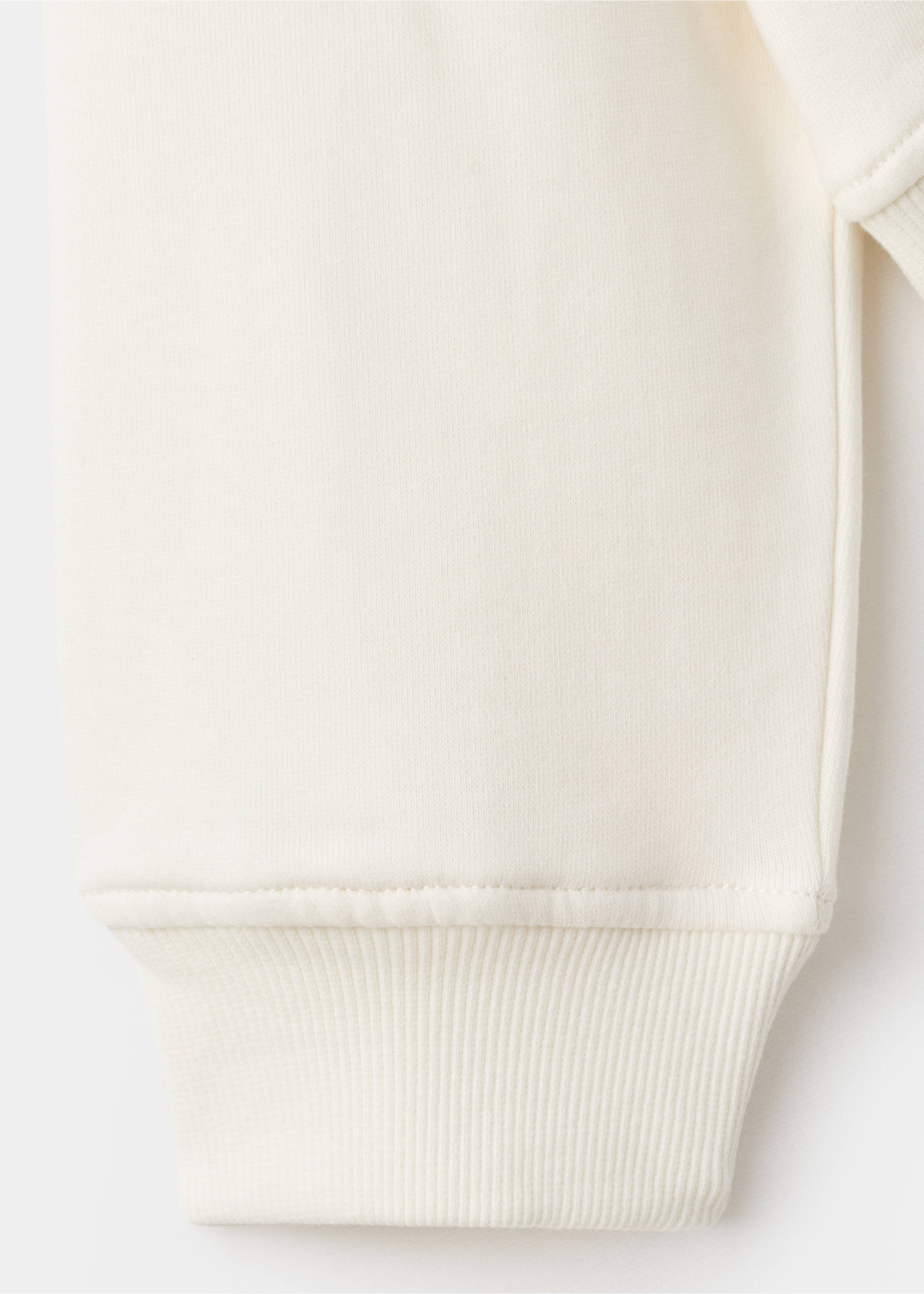 Printed cotton sweatshirt - Details of the article 0, Off White. Ref: 17025808-00.