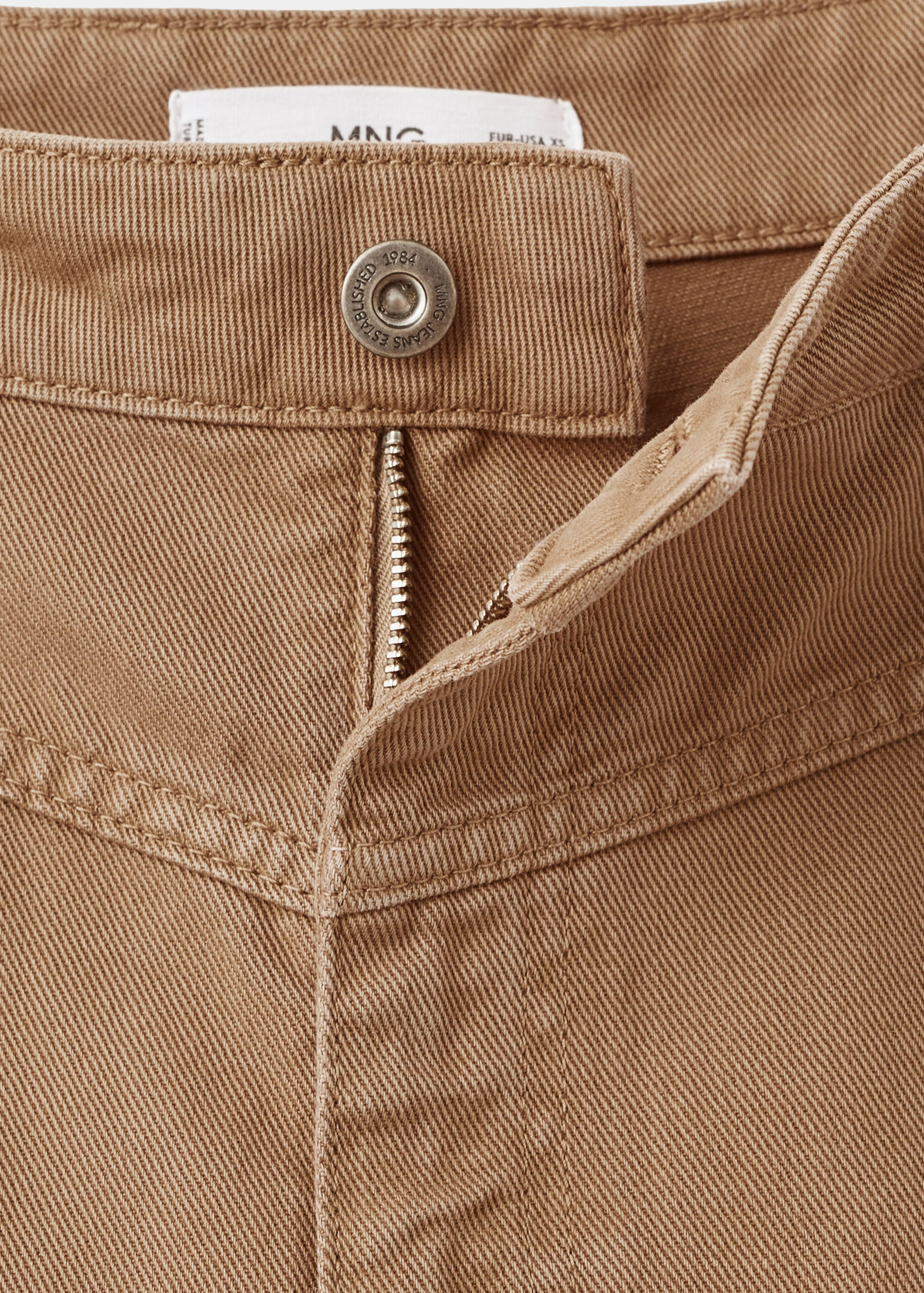 Jeans med breda ben, lös passform och mellanhög midja - Detaljer om artikeln 8