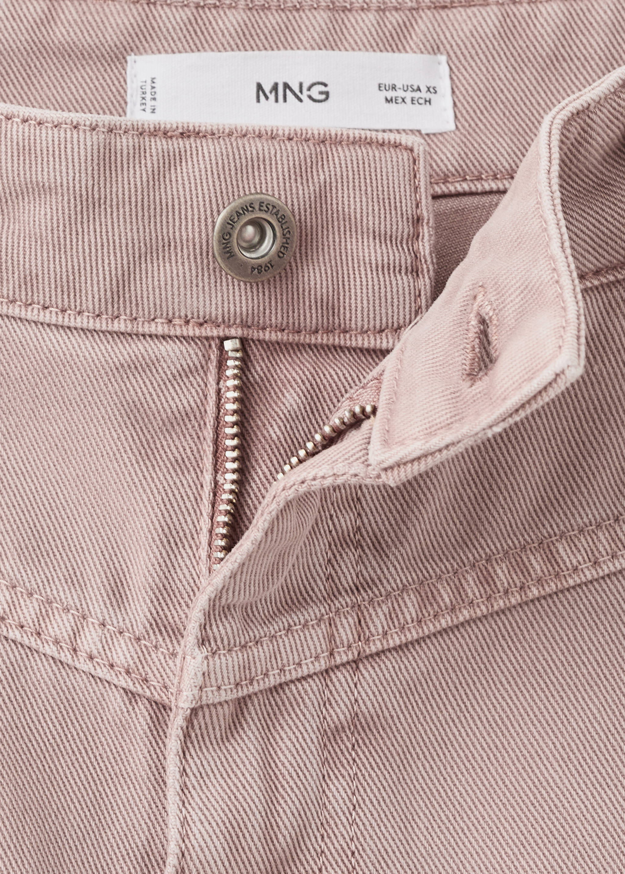 Jeans wide leg loose tiro medio - Detalle del artículo 8