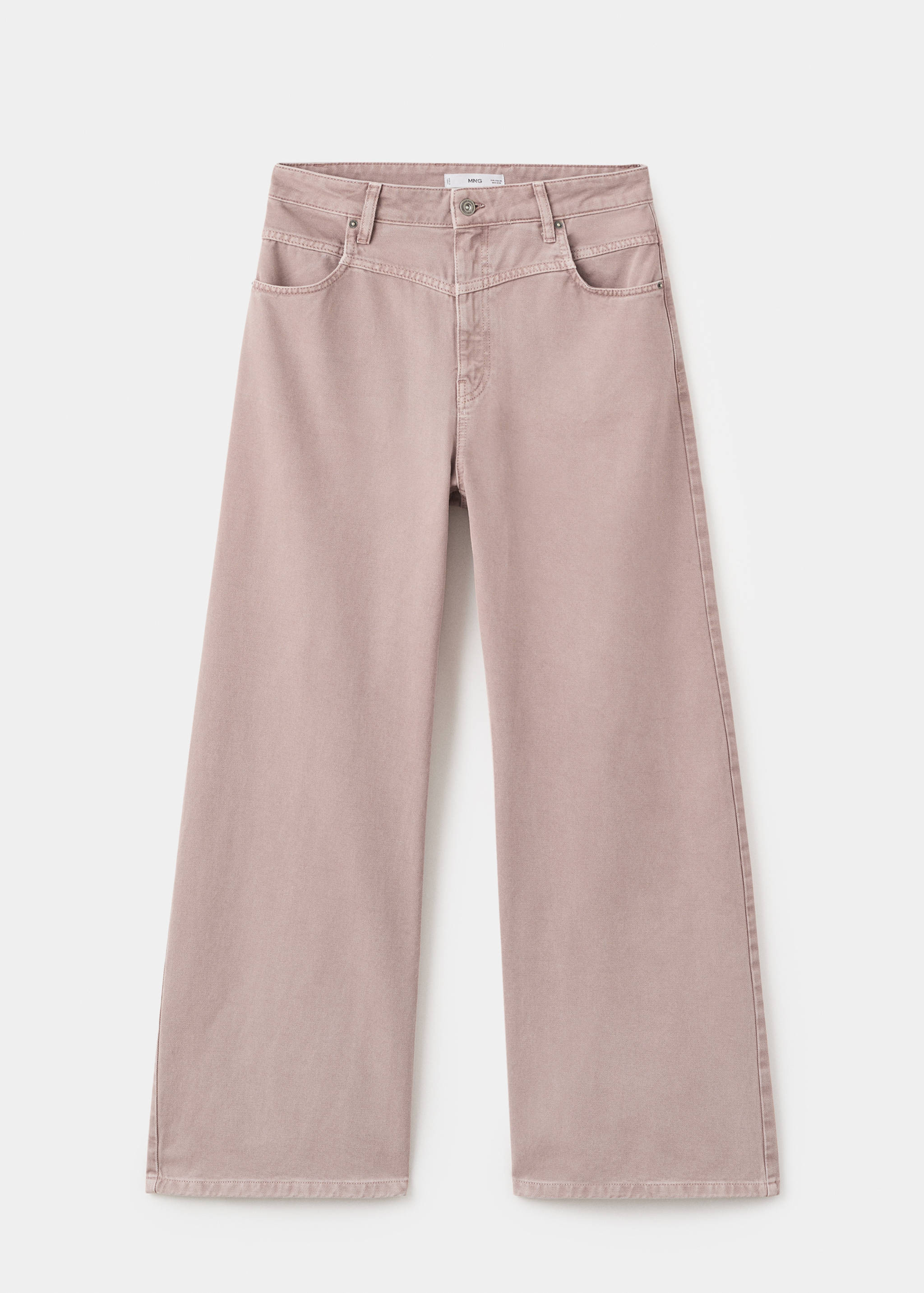 Jeans wide leg loose tiro medio - Artículo sin modelo
