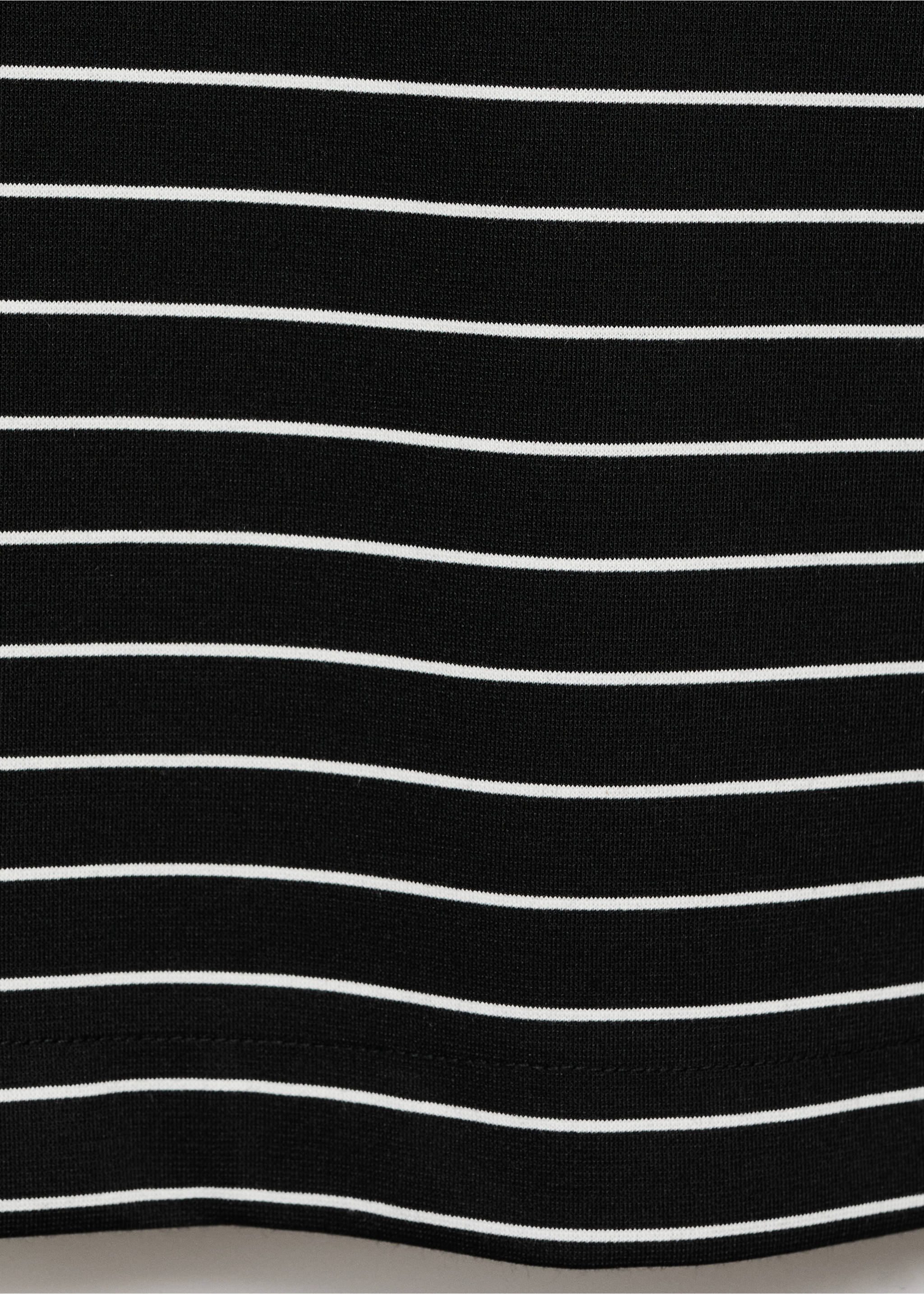 Camiseta manga larga rayas - Detalle del artículo 0, Negro. Ref: 17025978-00.