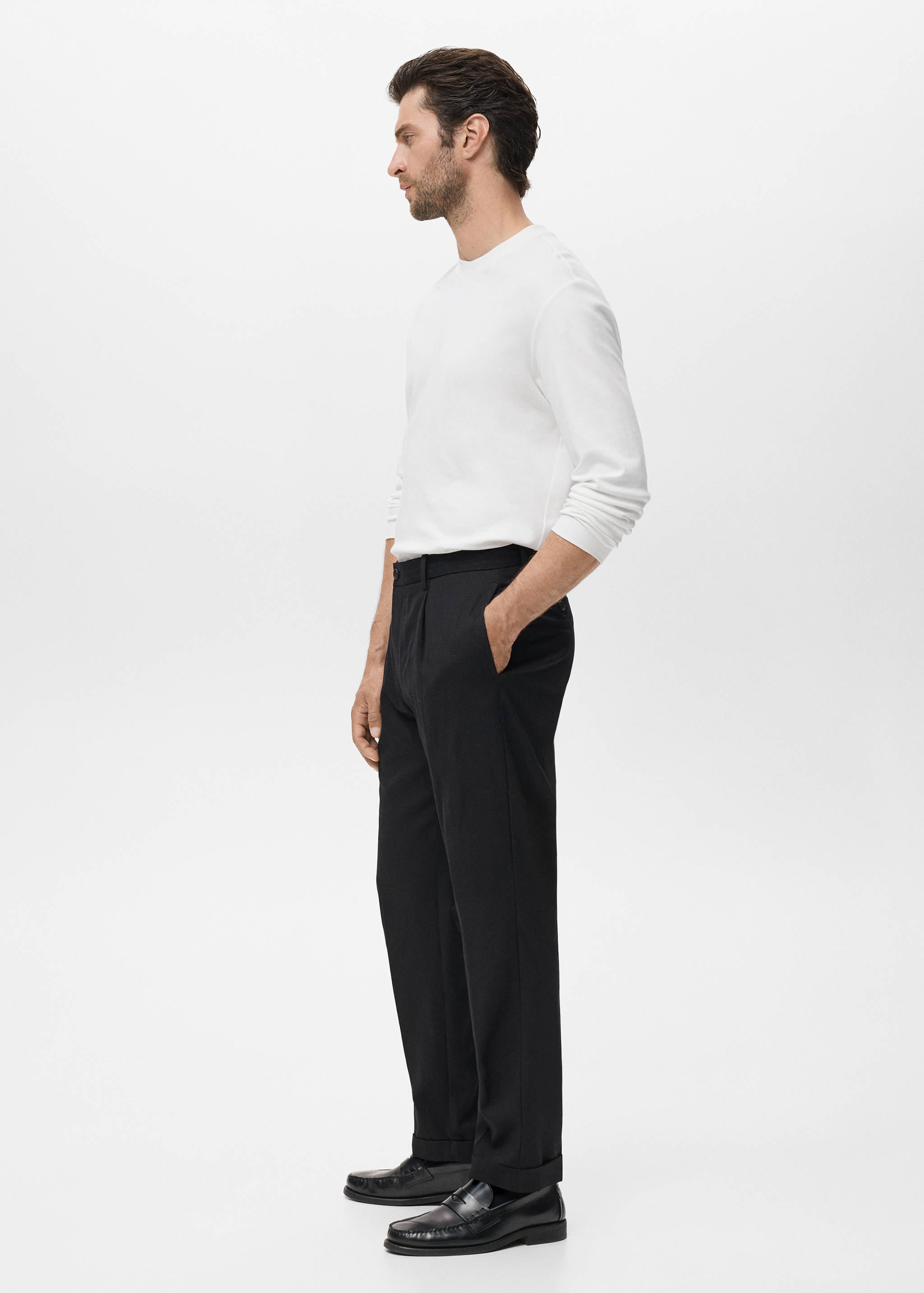 T-shirt manches longues regular-fit - Détail de l'article 2