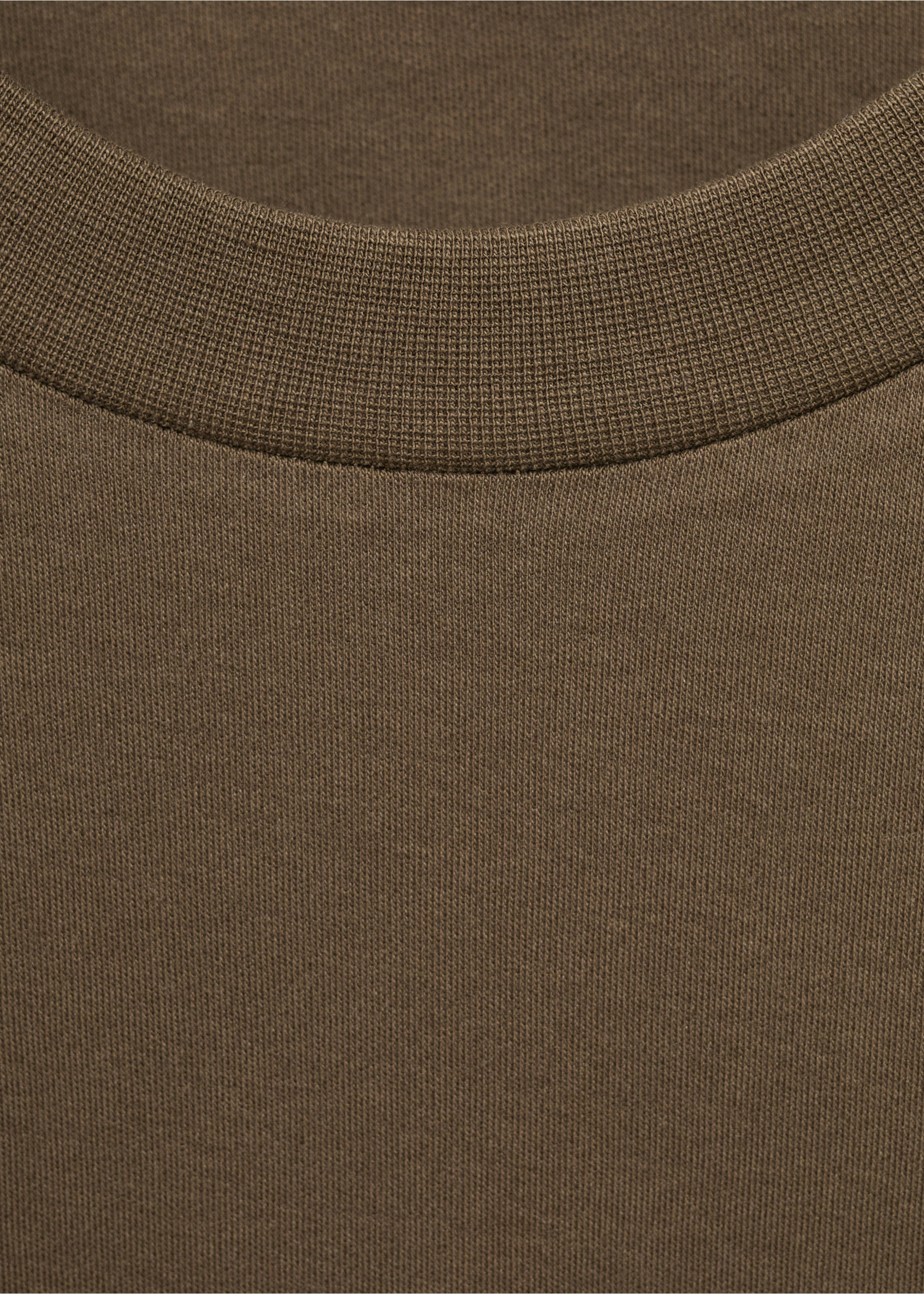 T-shirt manches longues regular-fit - Détail de l'article 8, Olive. Ref: 17025979-00.