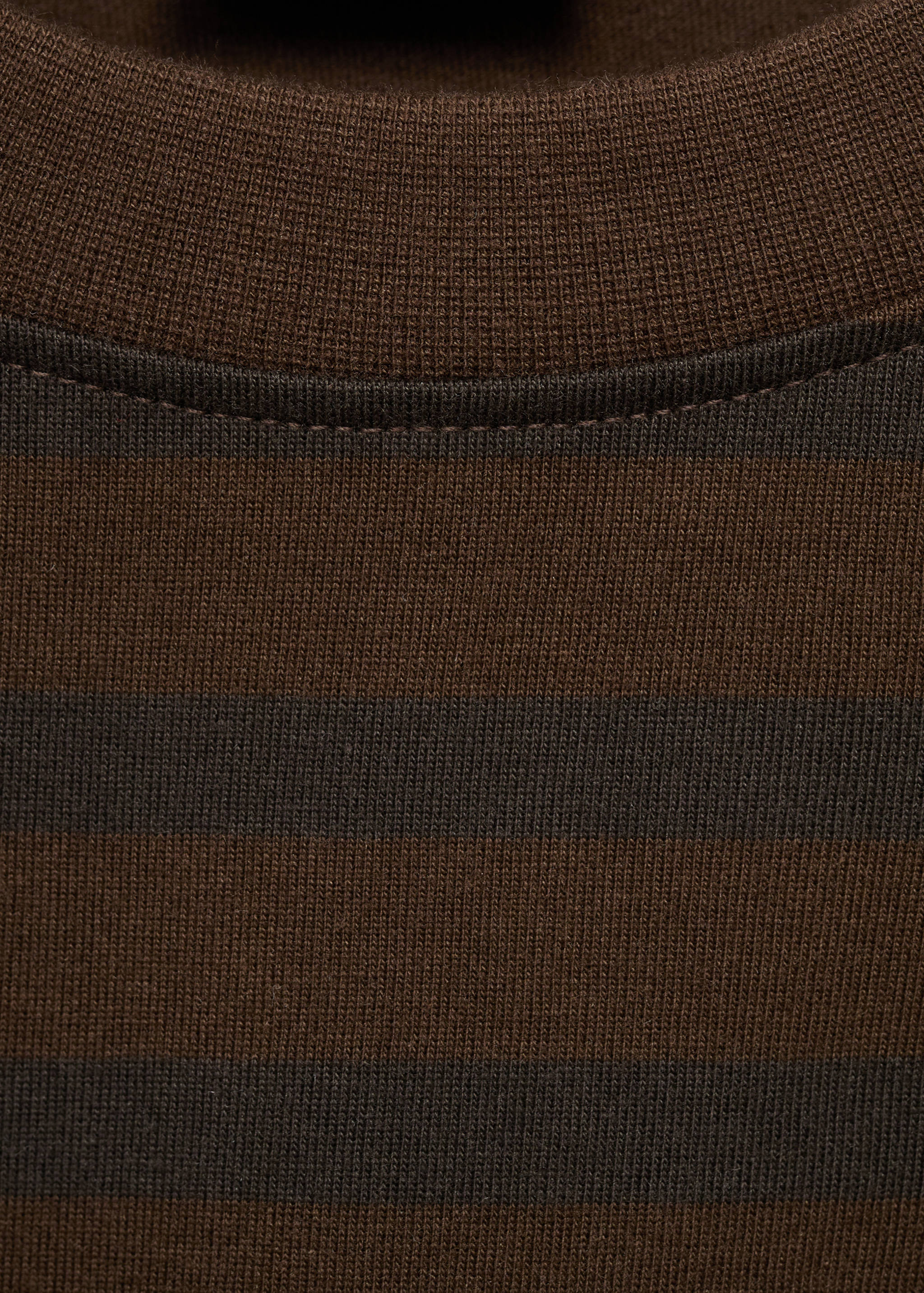 100% cotton relaxed-fit striped t-shirt - Details of the article 8