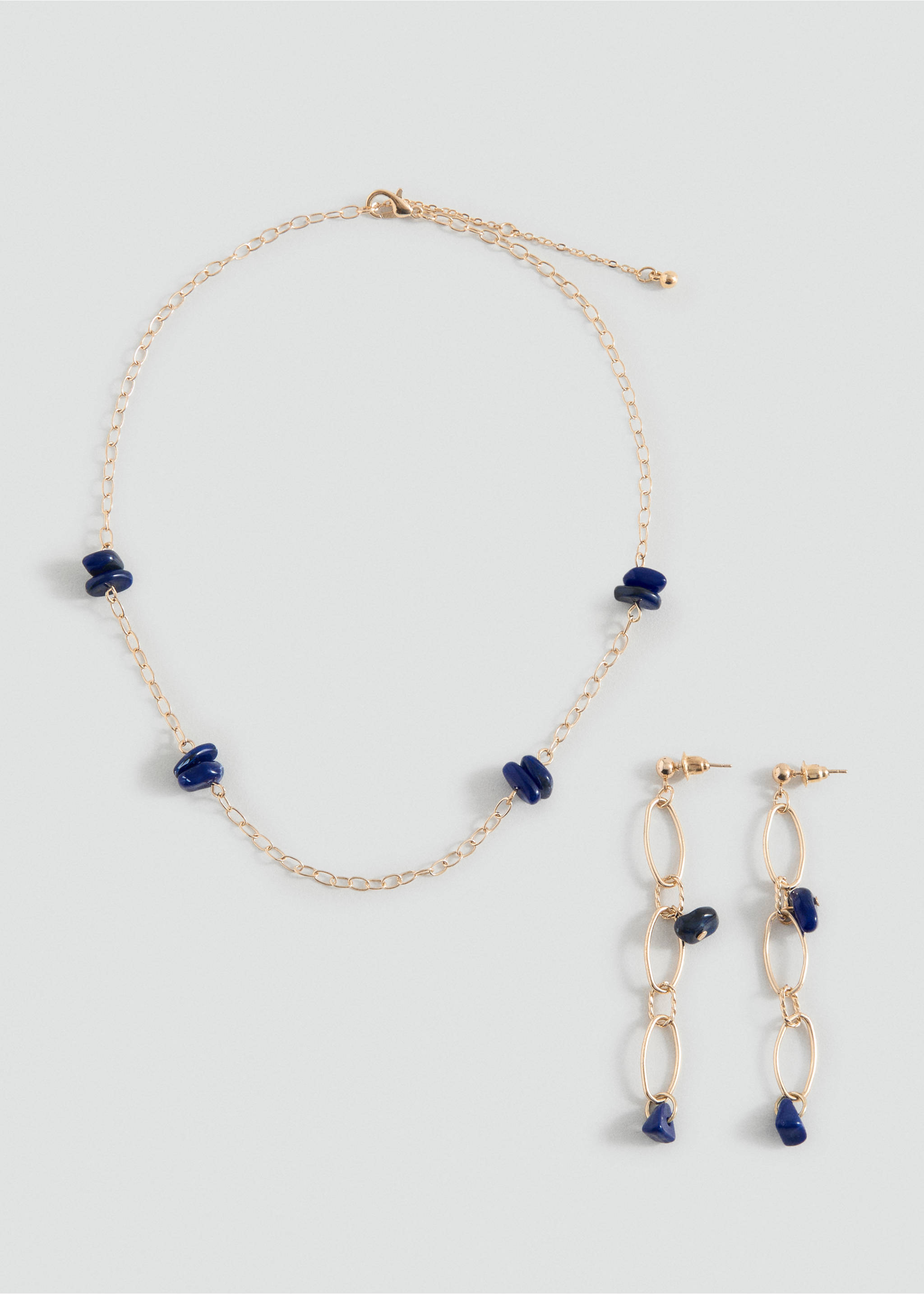 Joc collar i arracades - Article sense model, Daurat. Ref: 17025992-00.