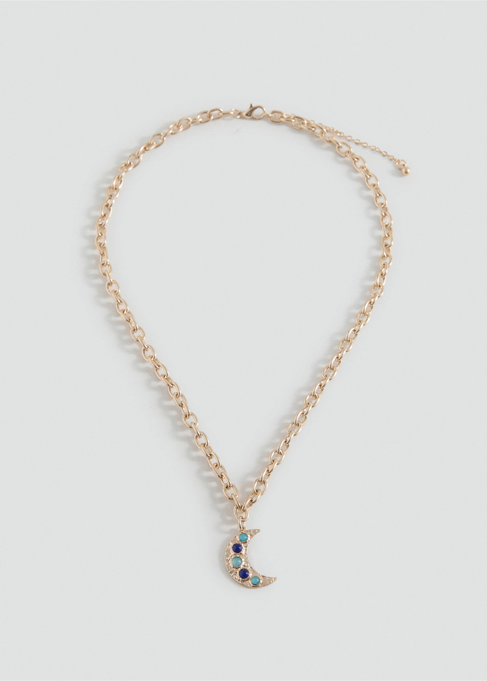 Collier pendentif lune - Article sans modèle, Or. Ref: 17025996-00.