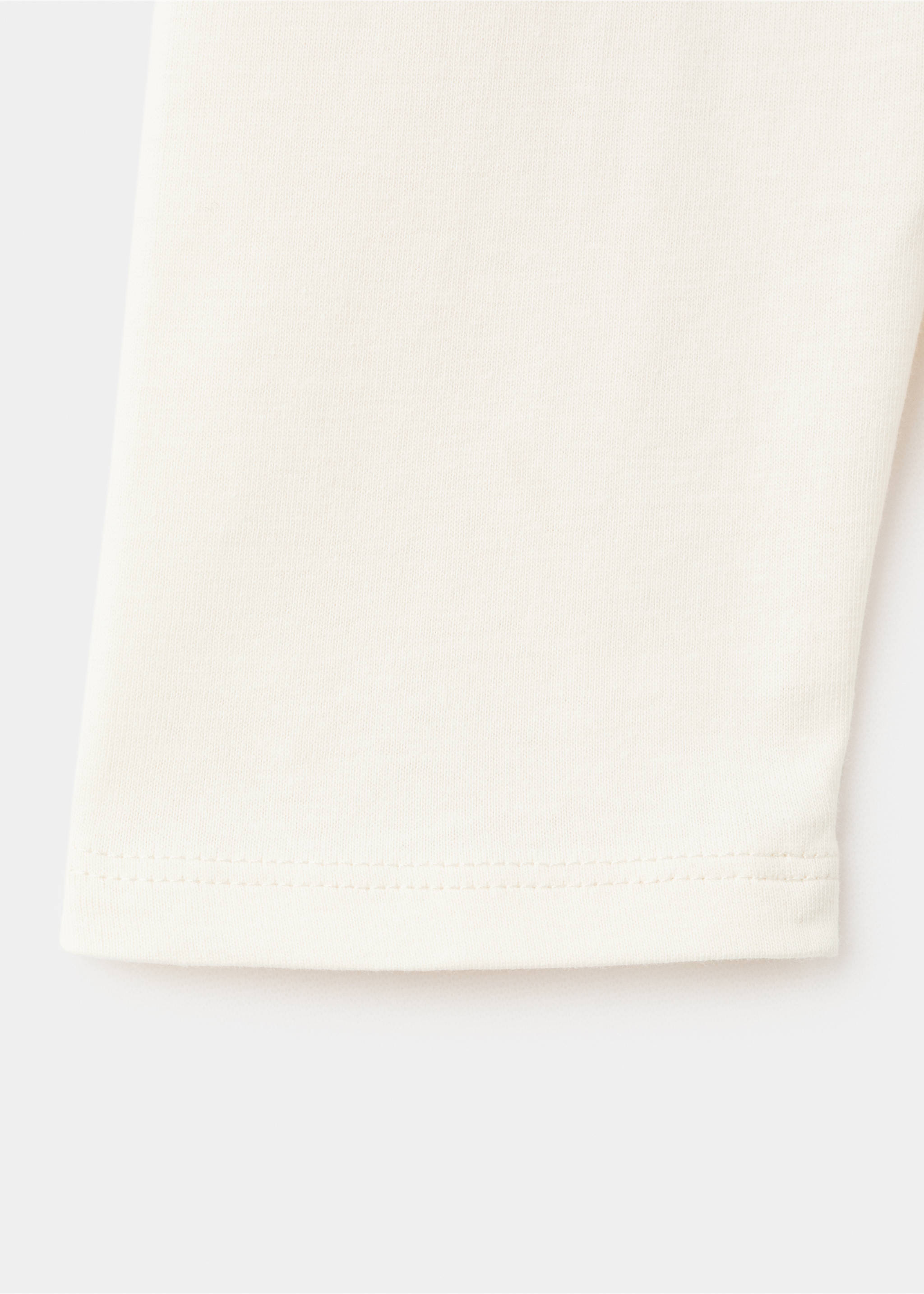 T-shirt coton imprimé - Détail de l'article 0, Blanc cassé. Ref: 17026343-00.