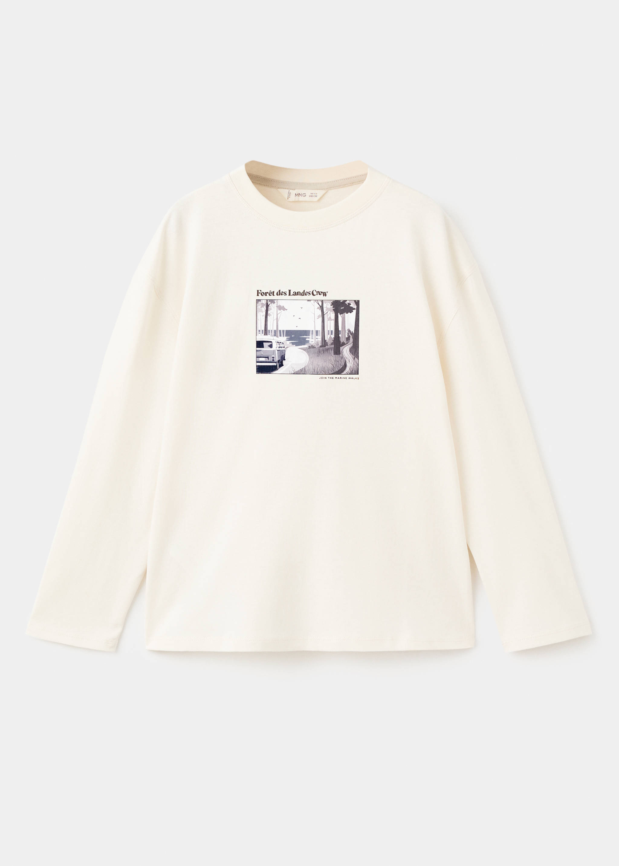 T-shirt coton imprimé - Article sans modèle