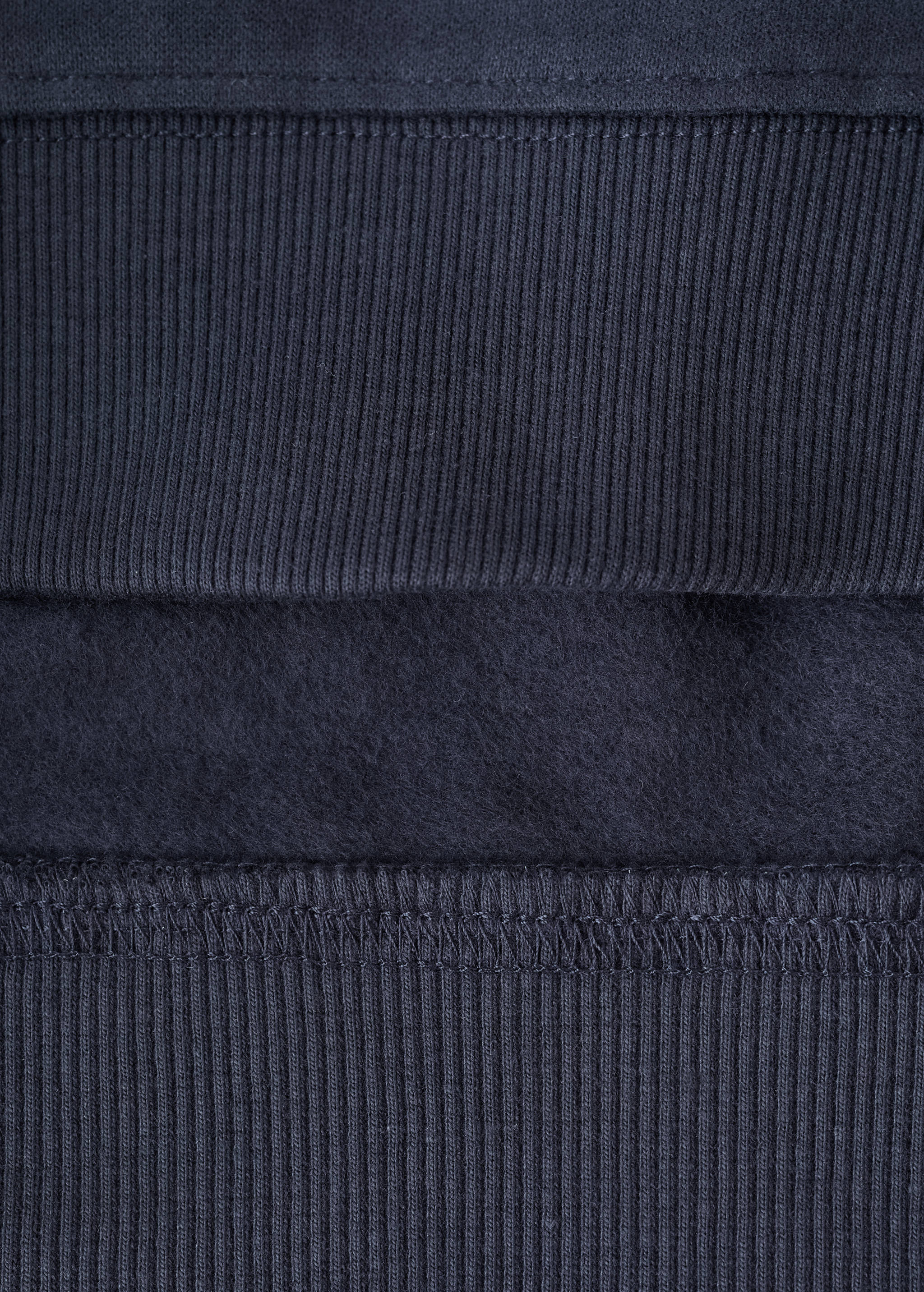 Embroidered cotton sweatshirt - Details of the article 0