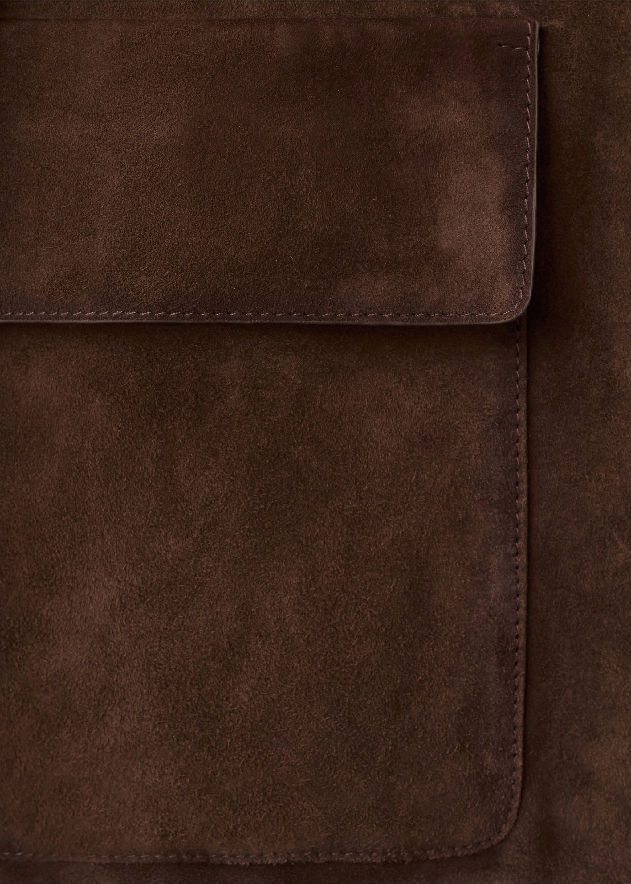 100% leather short jacket - Details of the article 0, Brown. Ref: 17026347-00.