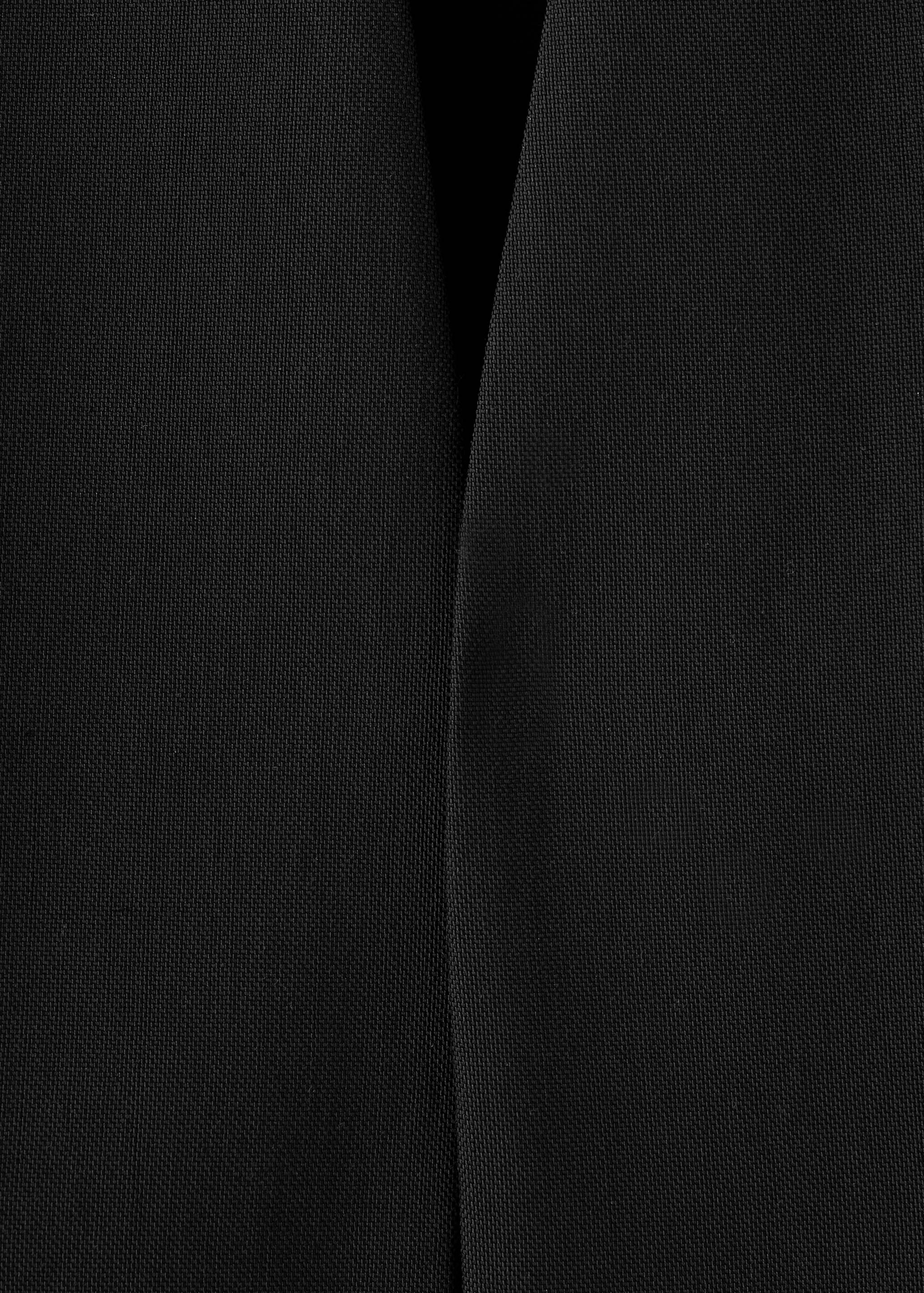 Suit blazer without lapels - Details of the article 0