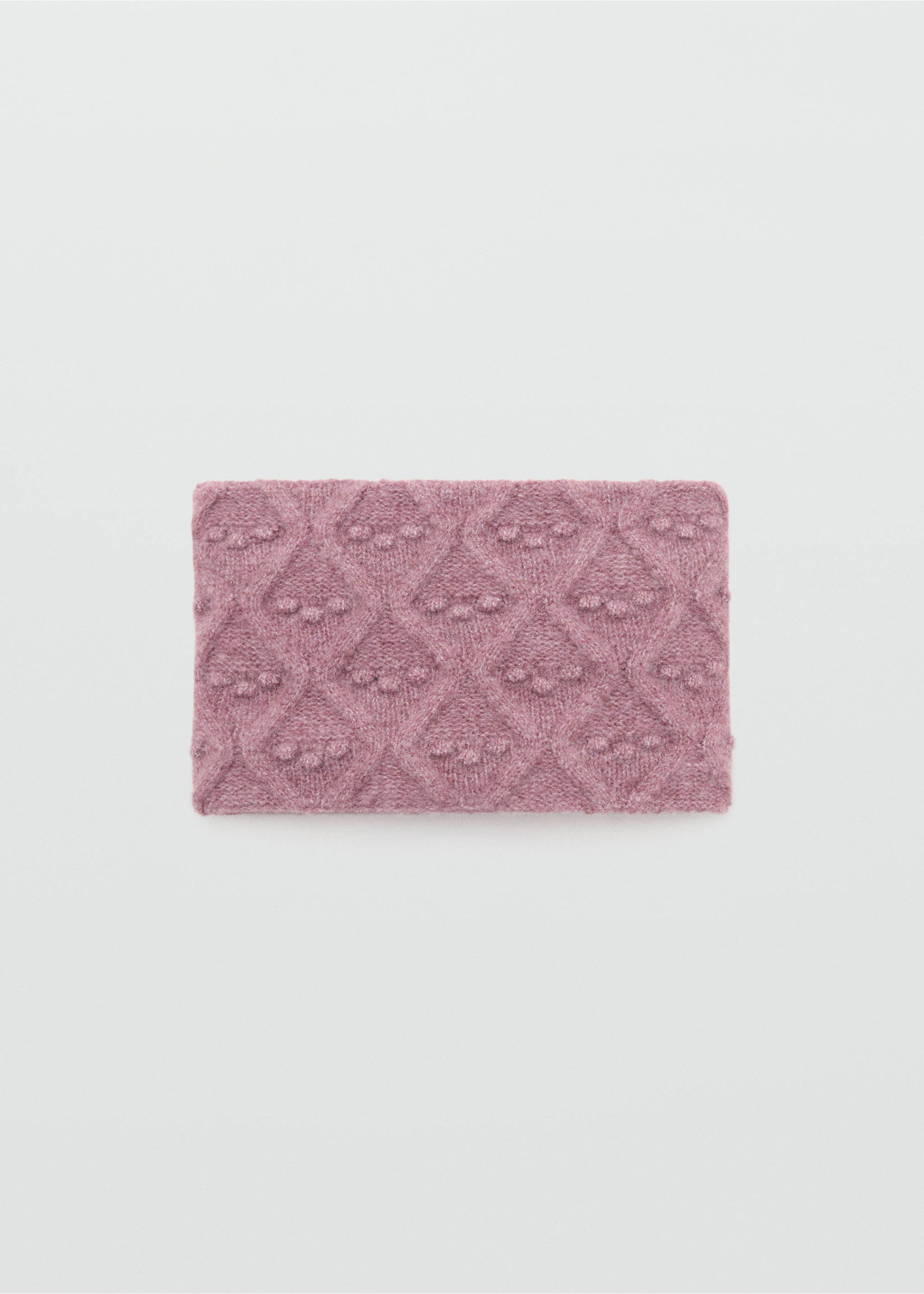 Strukturierter Schal - Artikel ohne Model, Weinrot. Ref: 17026736-00.