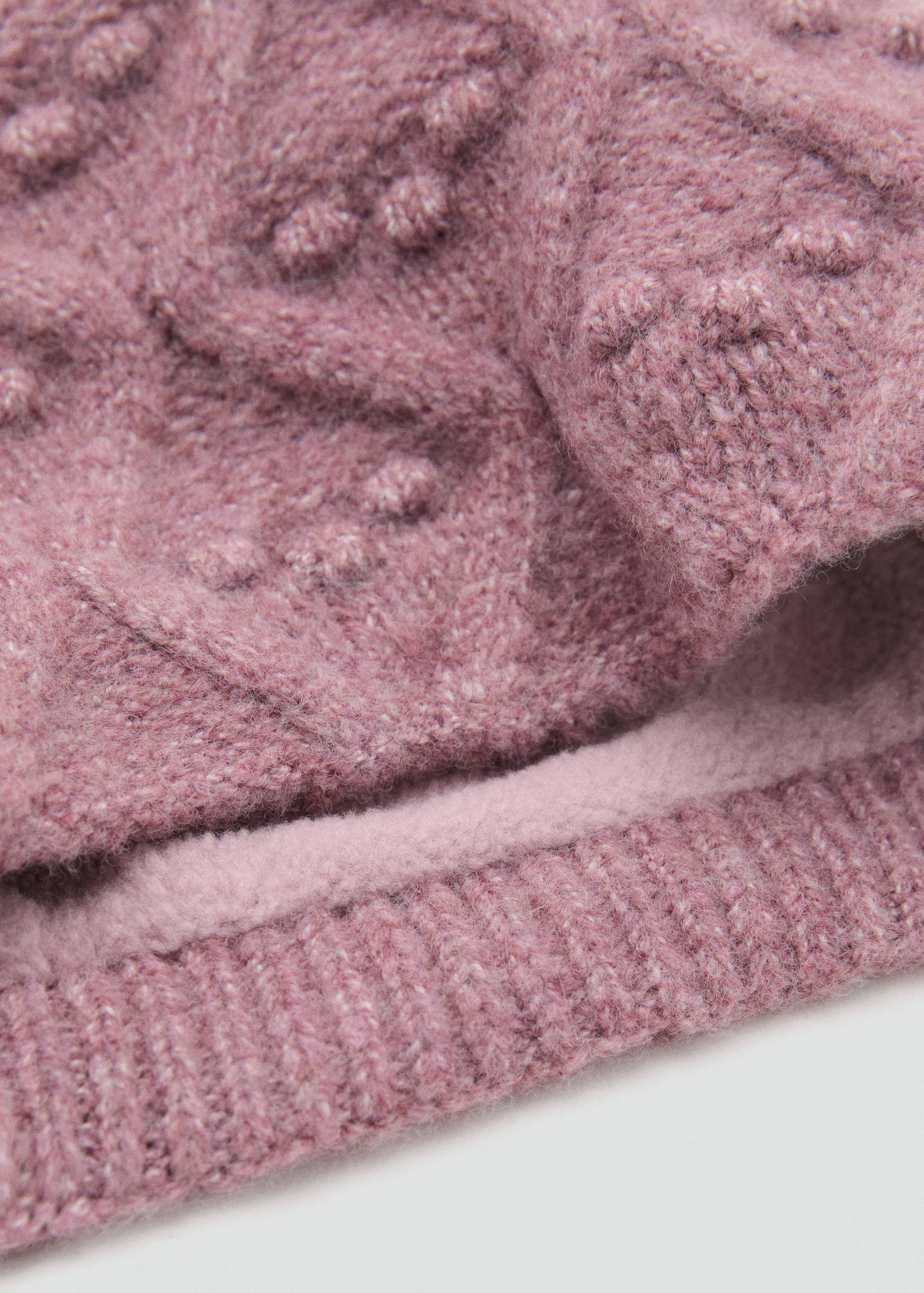 Strukturierter Schal - Mittlere Ansicht