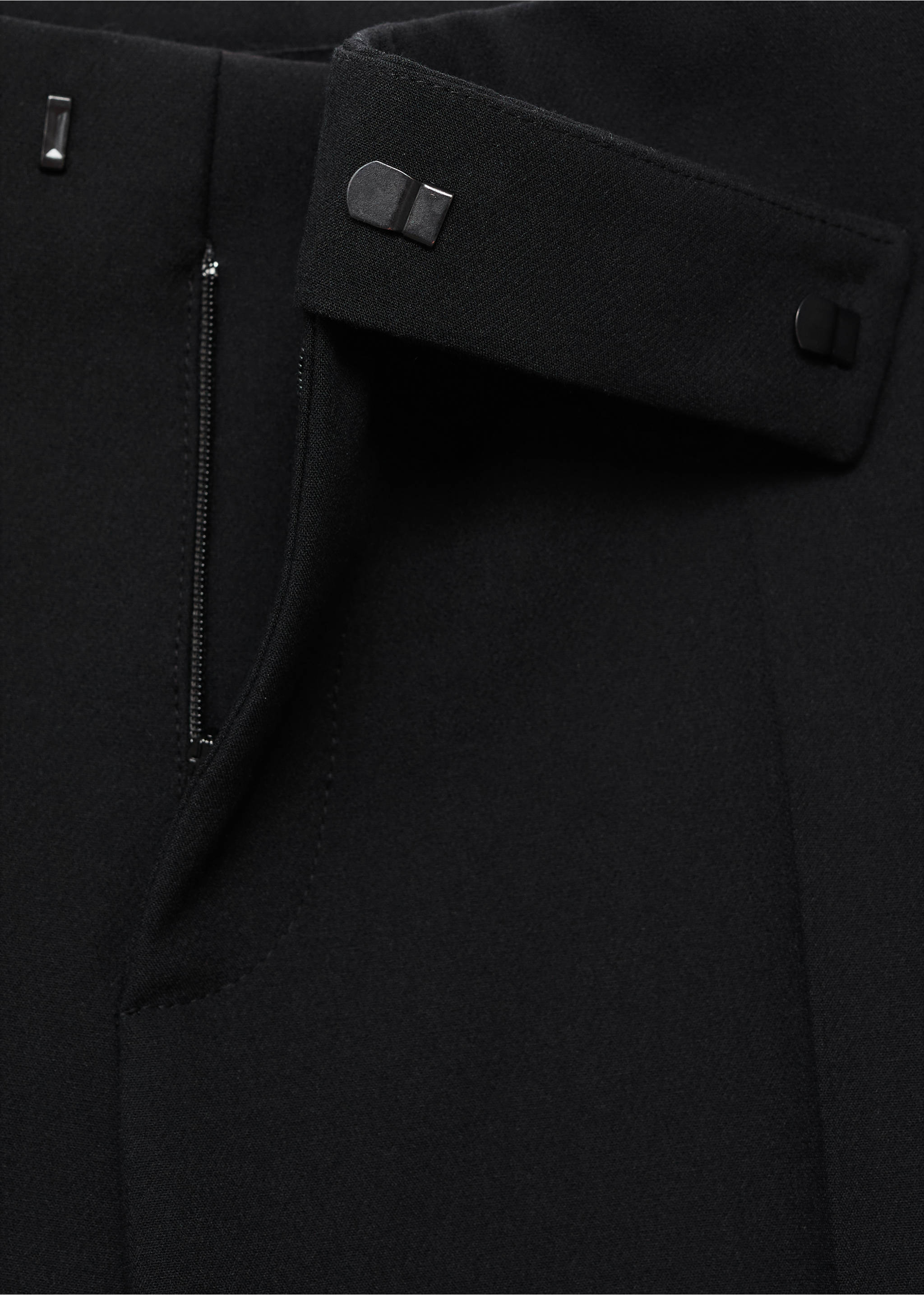 Pantalon flare taille normale - Détail de l'article 0, Noir. Ref: 17026738-00.