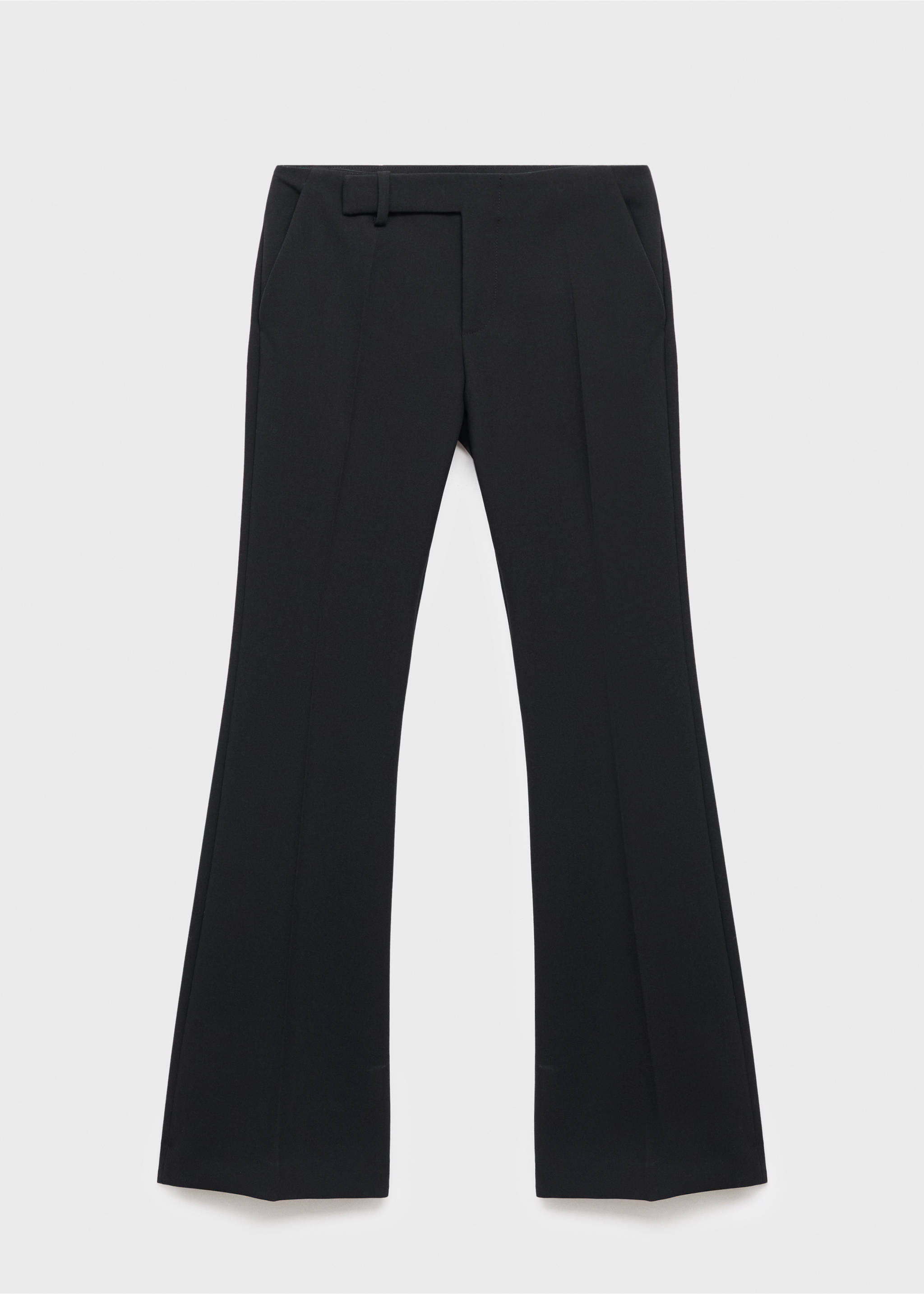 Pantalon flare taille normale - Article sans modèle, Noir. Ref: 17026738-00.