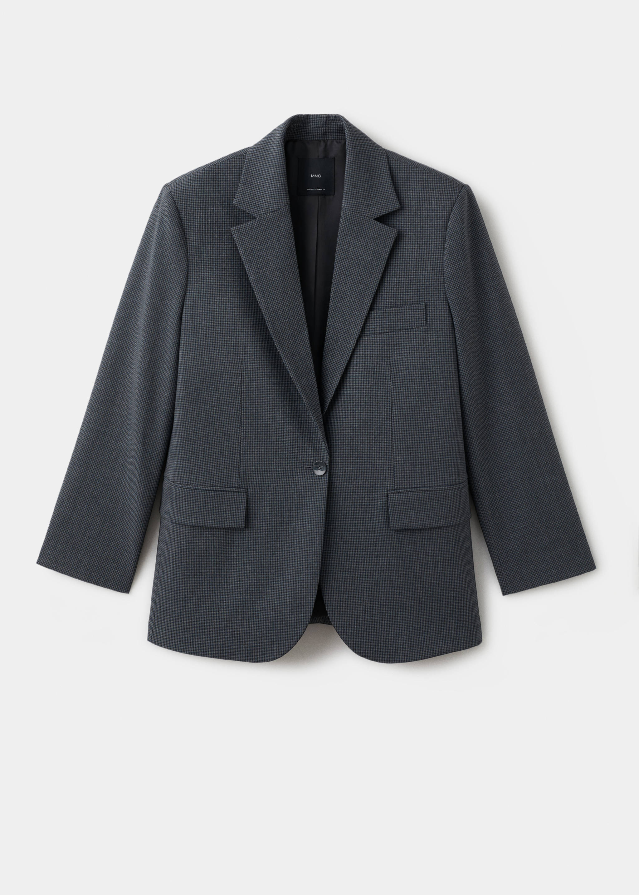 Blazer recta bolsillos solapa - Artículo sin modelo