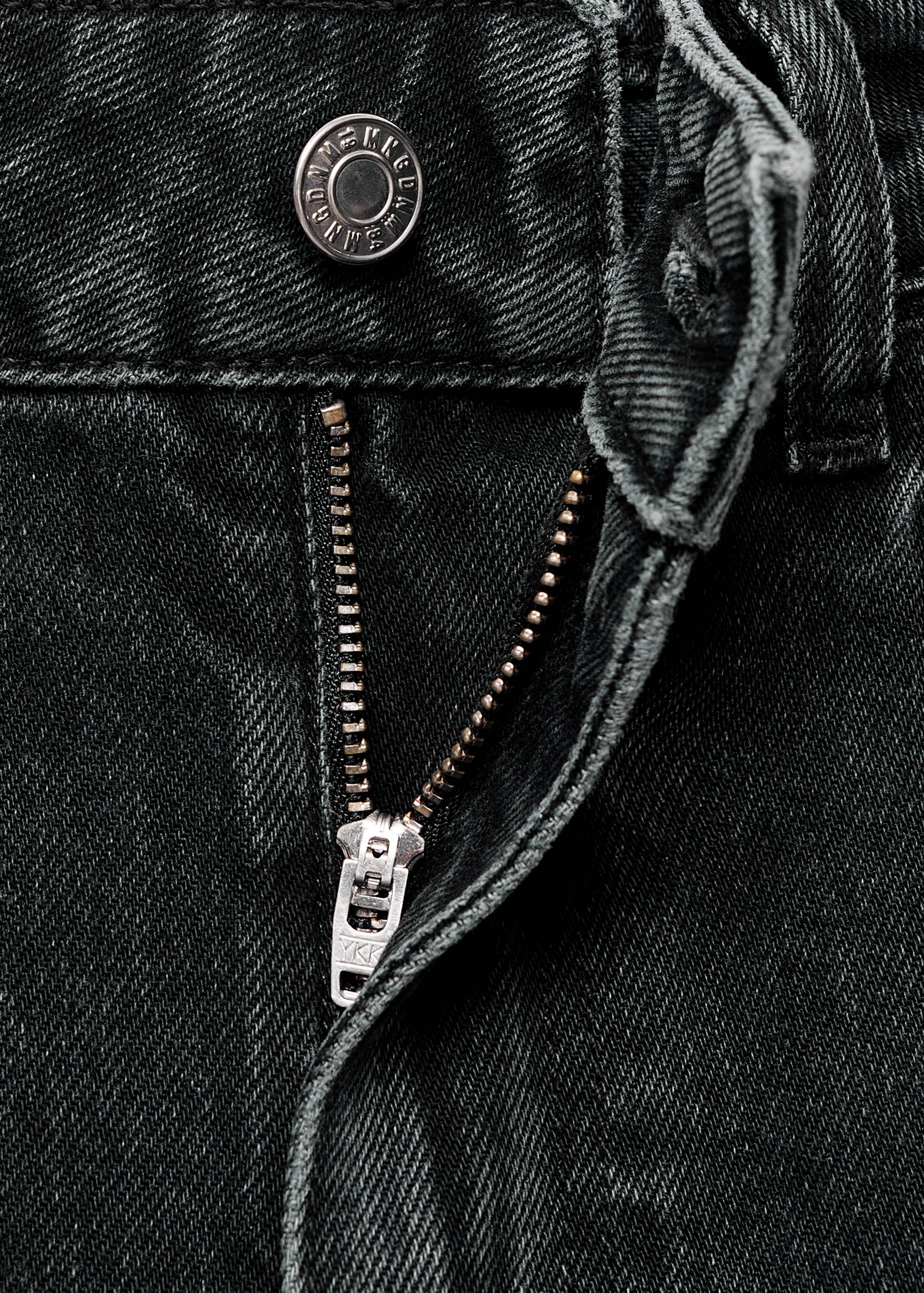 Gerade Jeans mit mittlerem Bund - Detail des Artikels 8