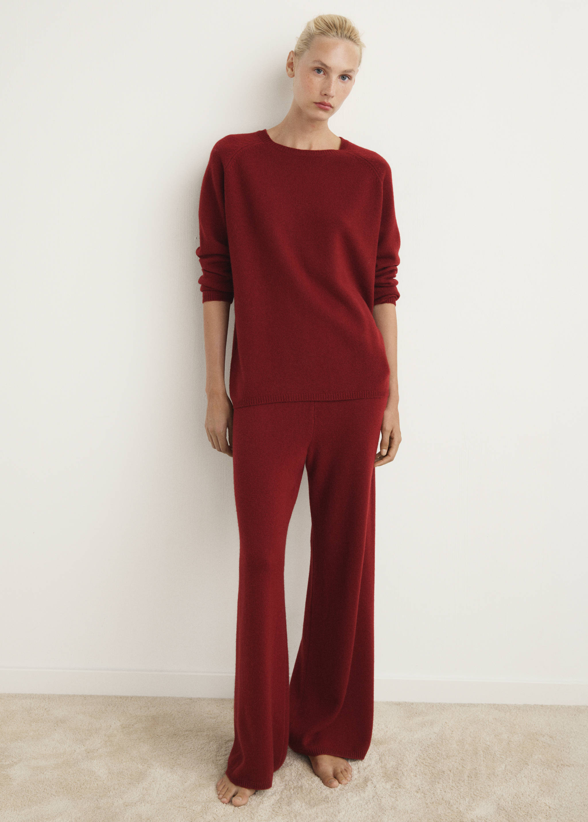 Camisola grossa de caxemira - Plano geral