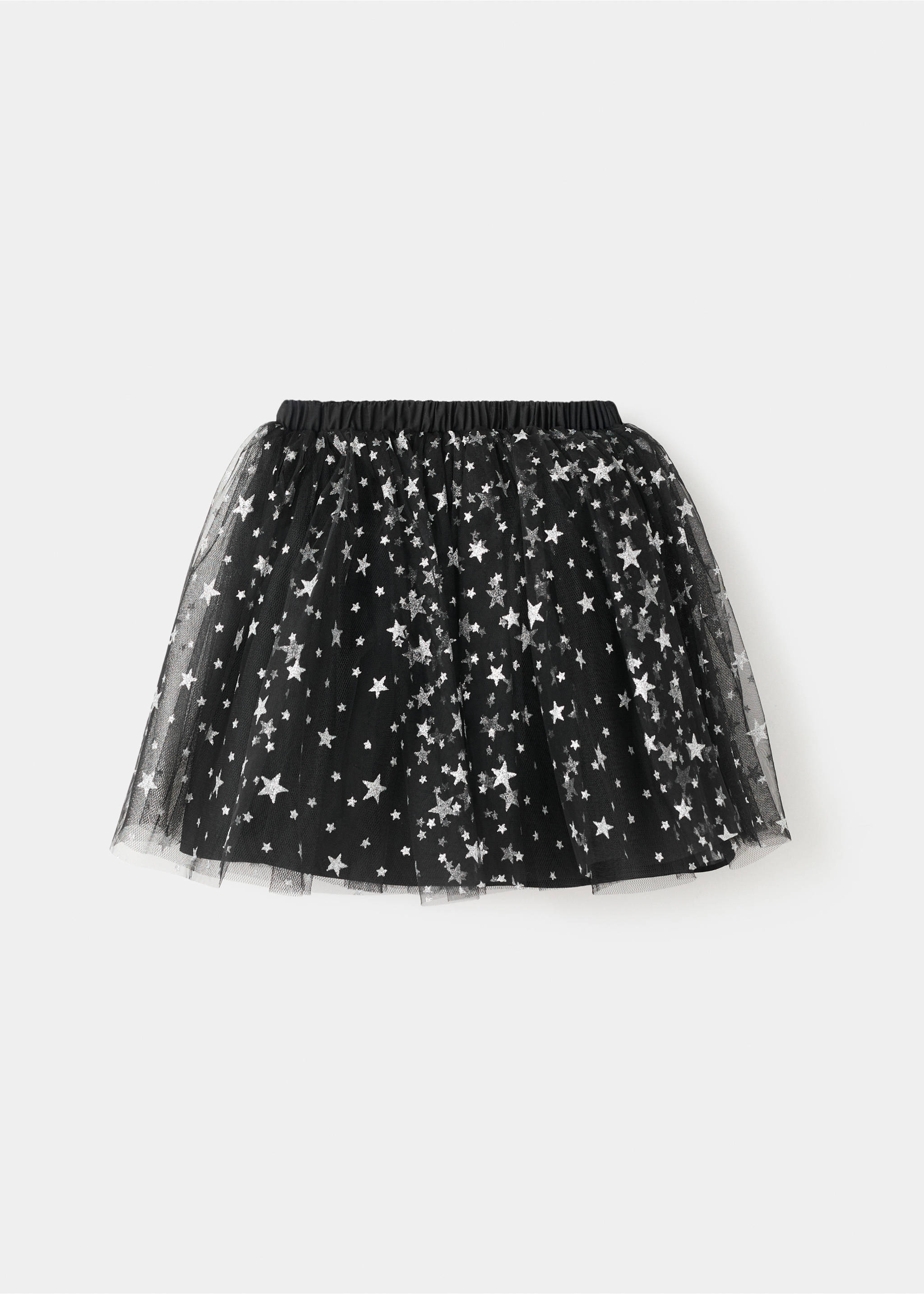 Jupe tulle étoiles - Article sans modèle, Noir. Ref: 17027135-00.