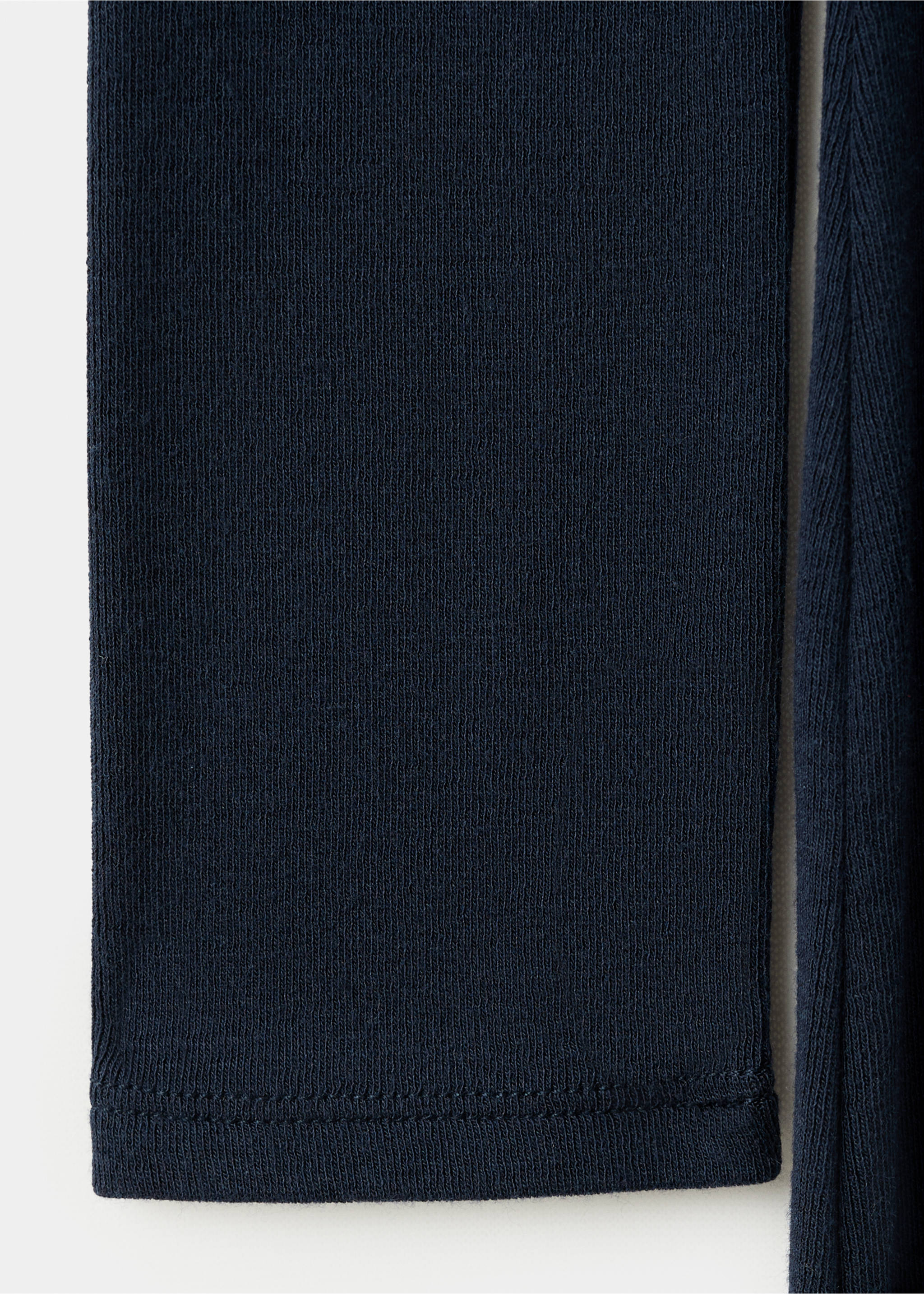 Langes, schlichtes Kleid - Detail des Artikels 0, Marineblau. Ref: 17027762-00.