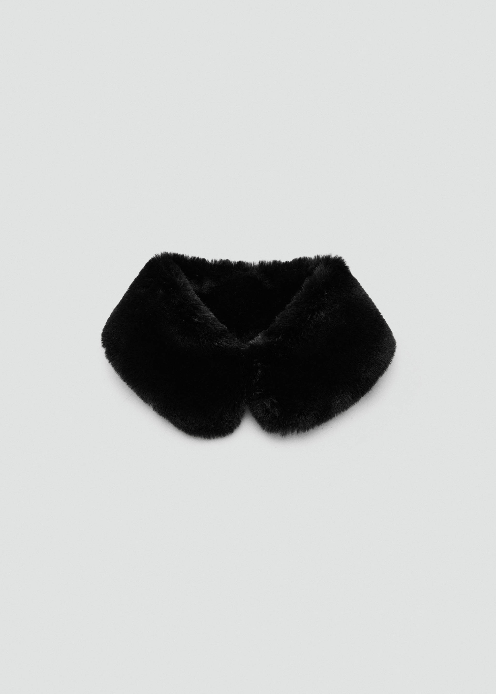 Faux-fur scarf - Article without model
