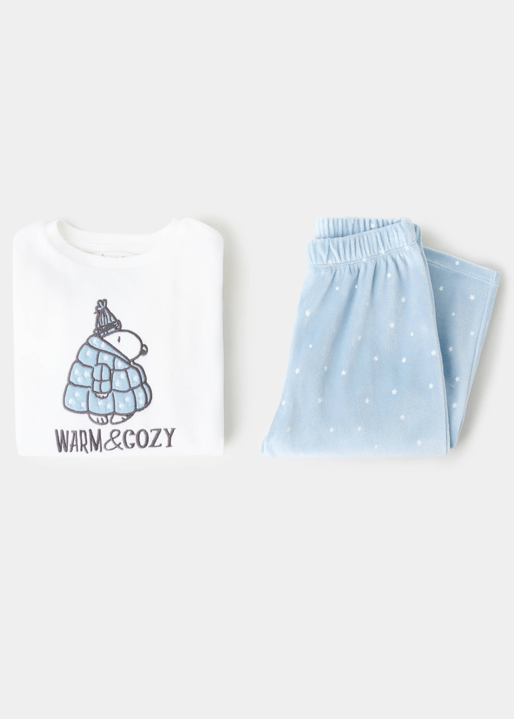 Printed long pyjamas - Details of the article 0
