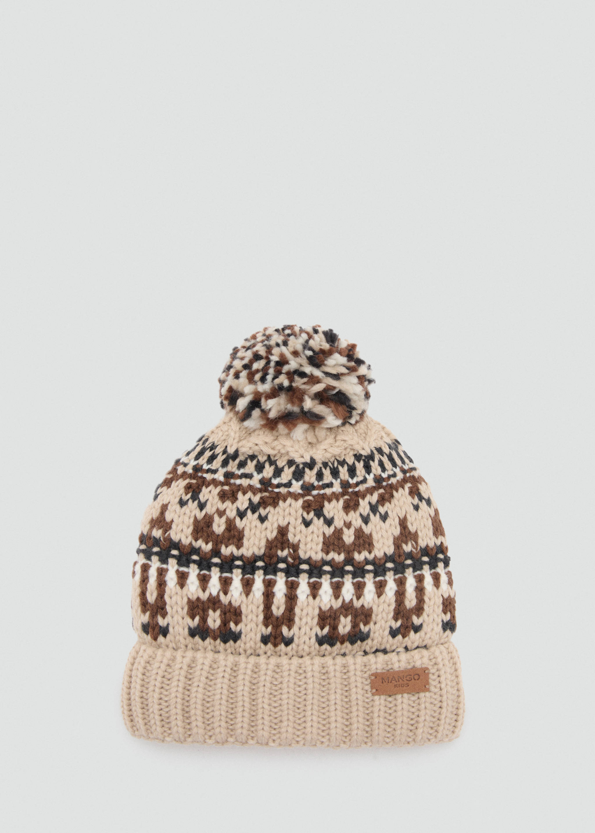 Knitted bobble hat - Article without model