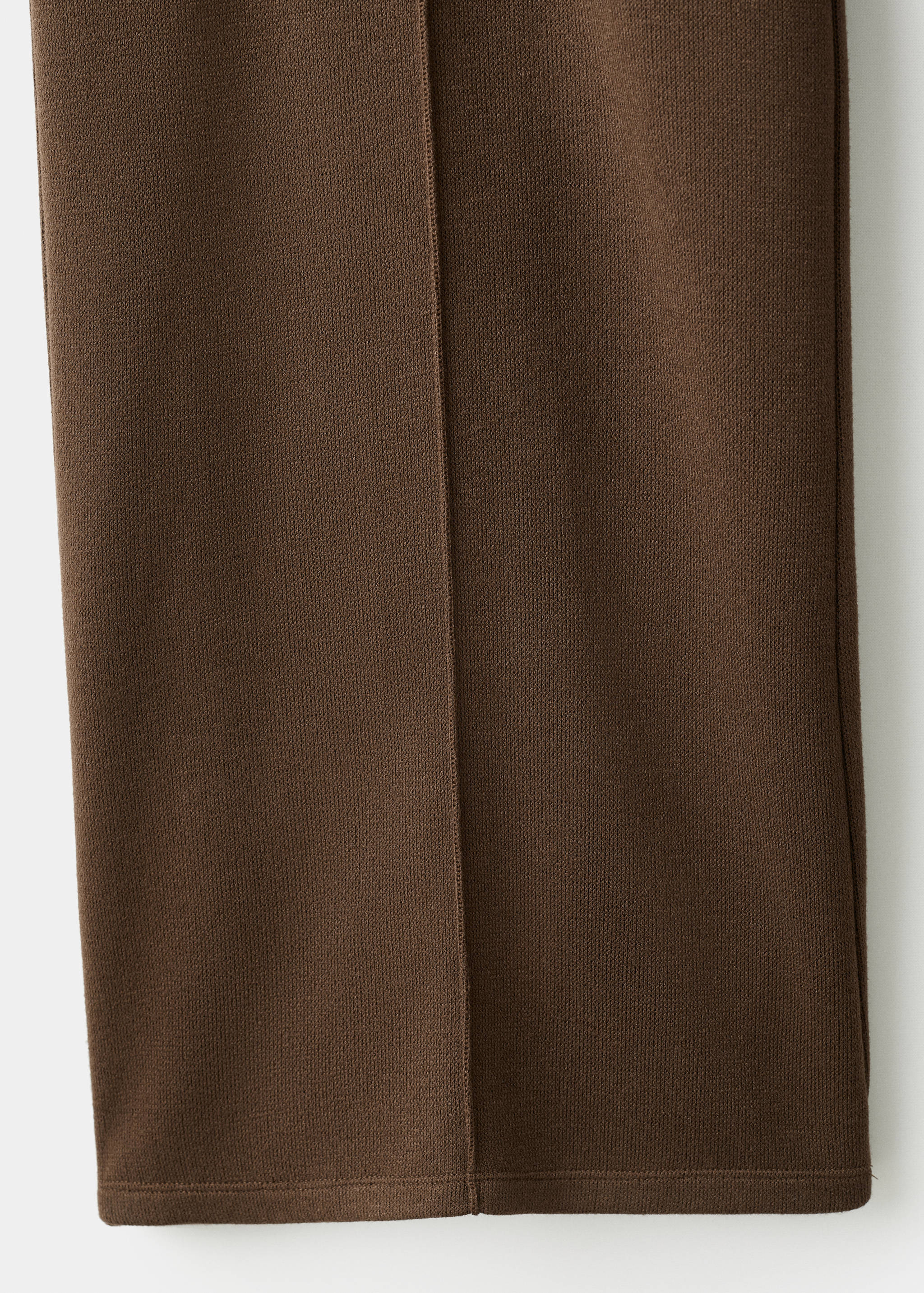 Seam-detail straight-fit trousers - Details of the article 0