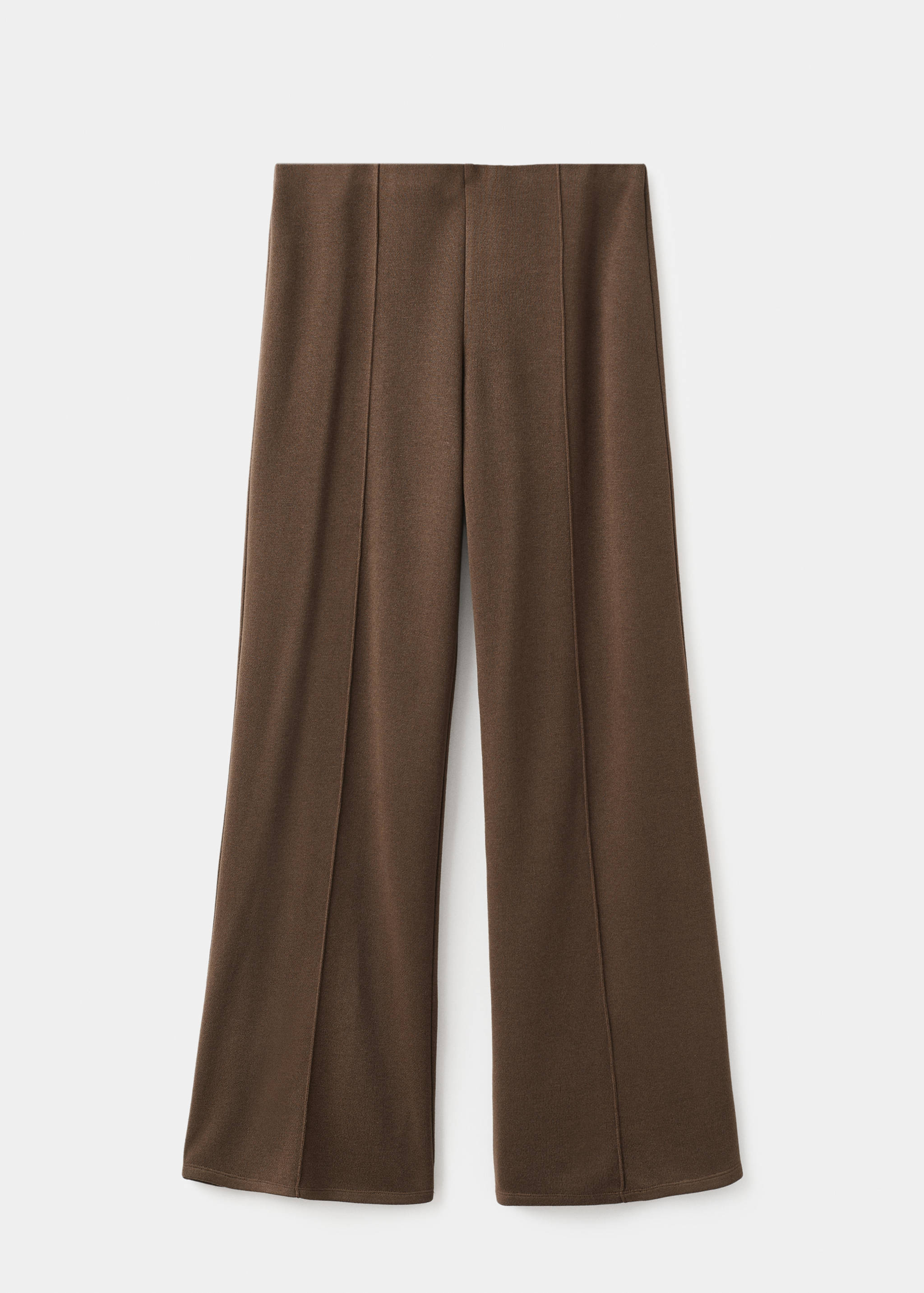 Seam-detail straight-fit trousers - Article without model