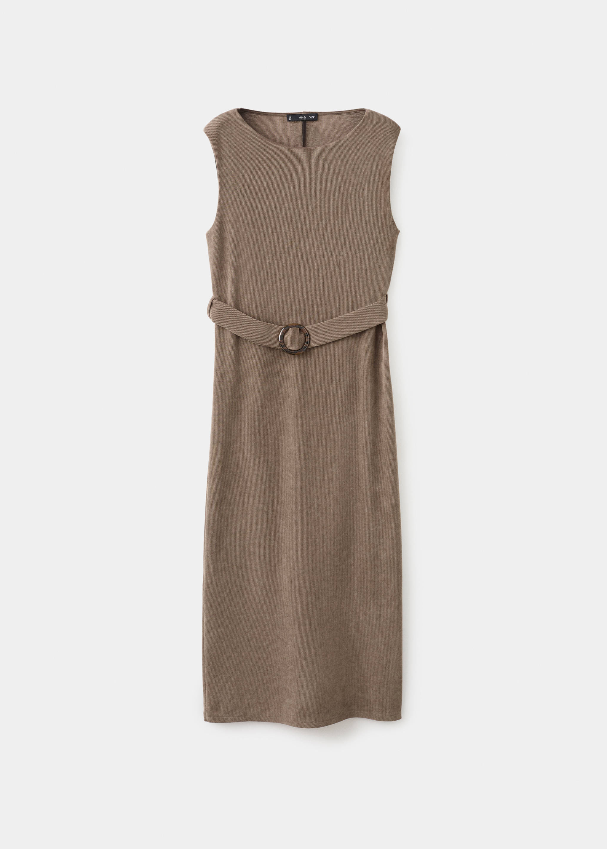 Strickkleid mit Gürtel - Artikel ohne Model
