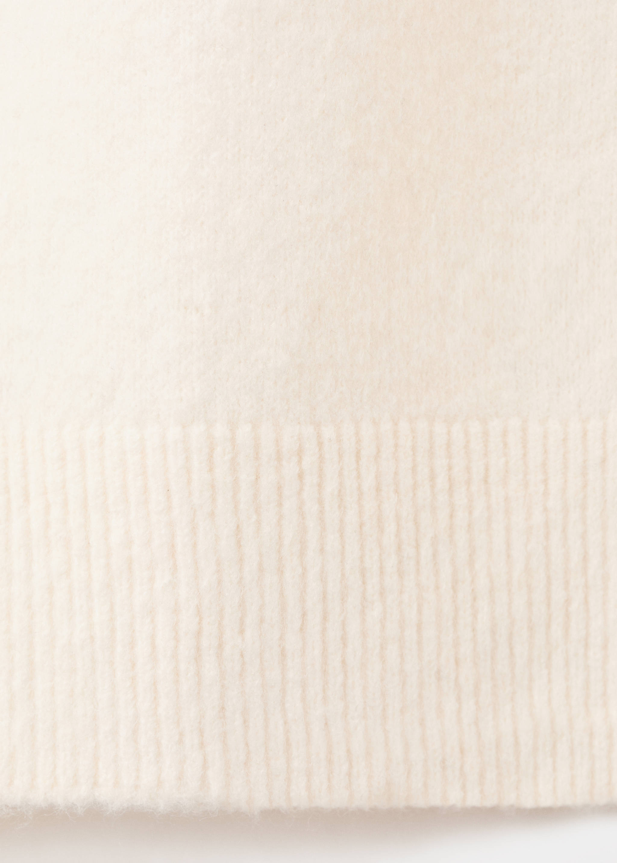Vestido punto cuello vuelto - Detalle del artículo 0