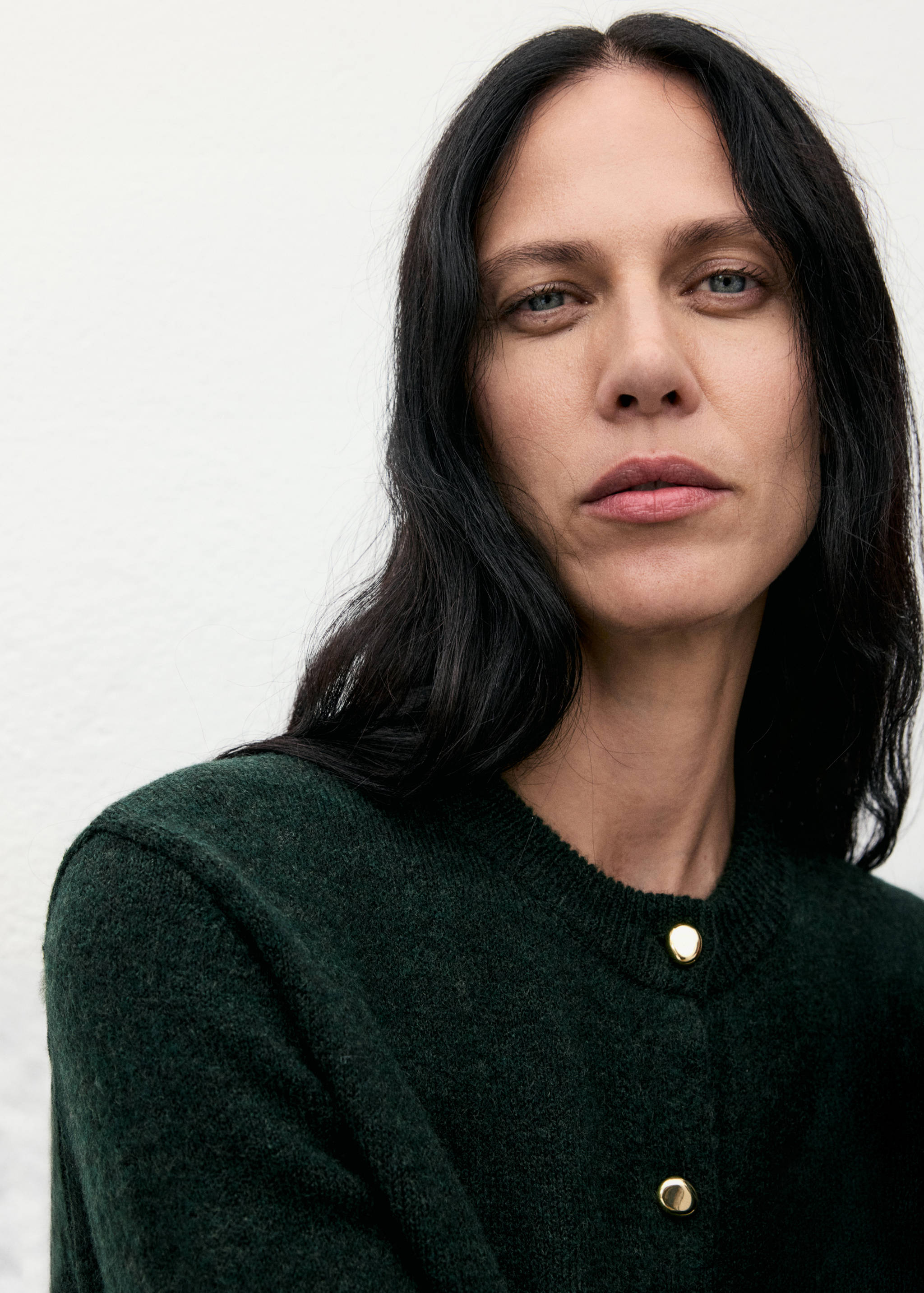 Knitted button cardigan - Details of the article 1