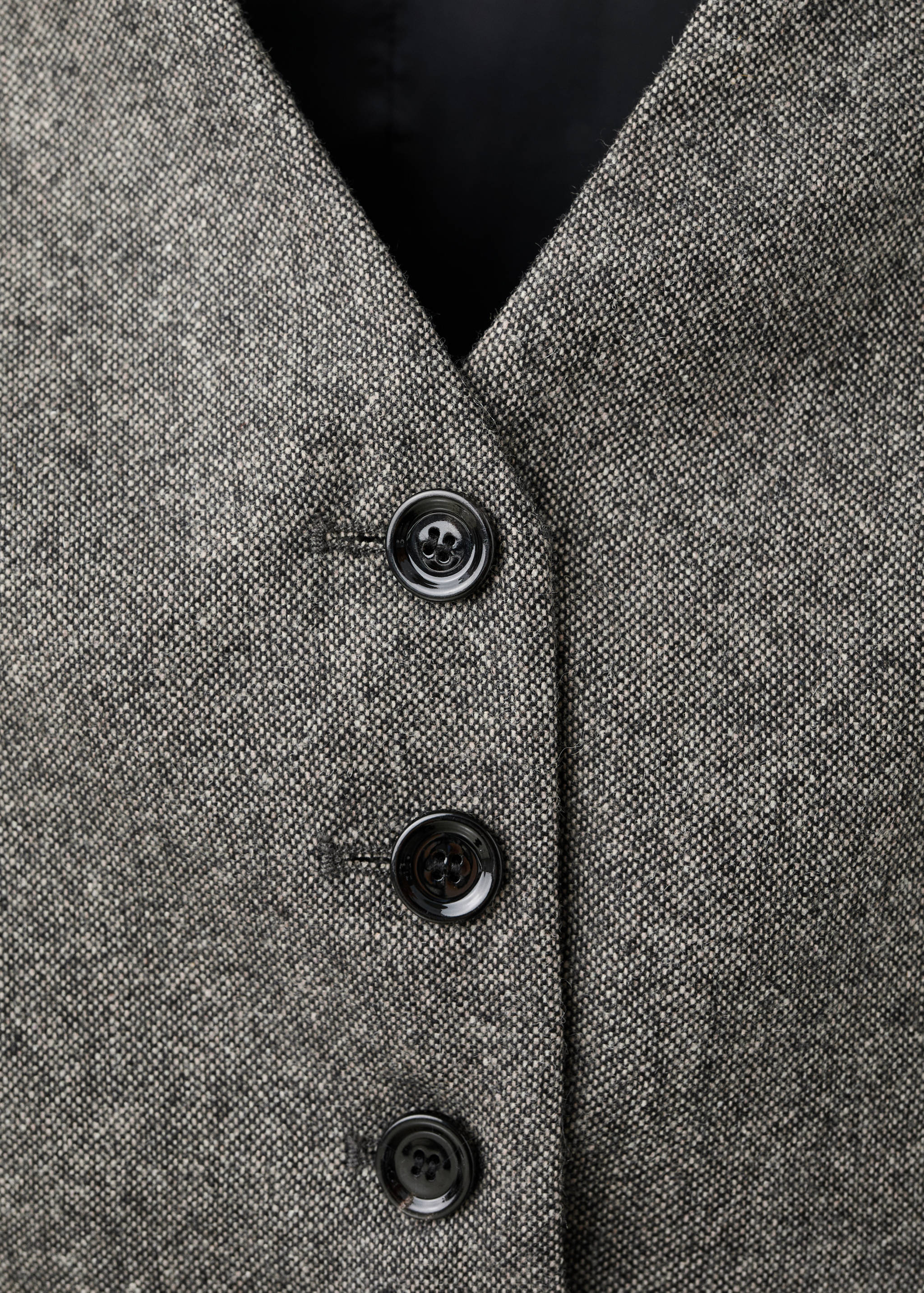 Speckled wool waistcoat - Details of the article 8