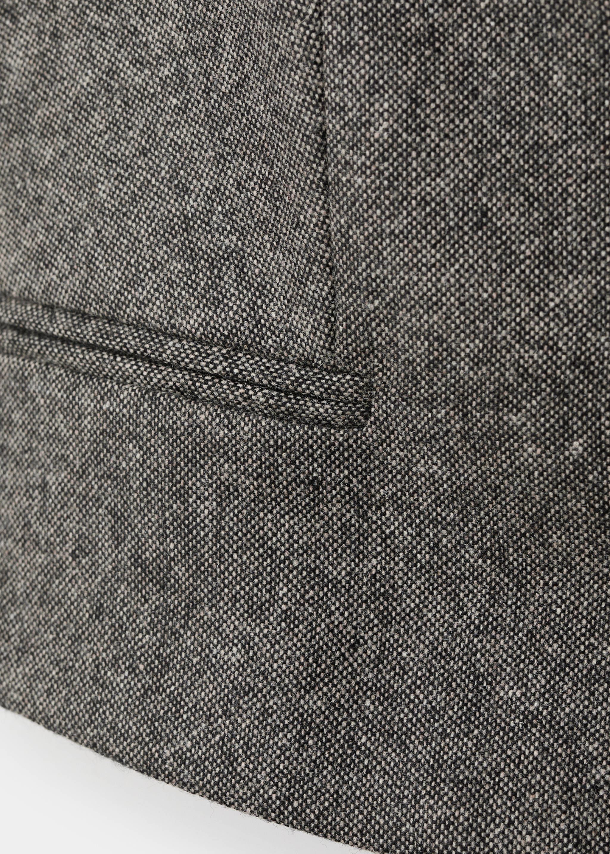 Speckled wool waistcoat - Details of the article 0