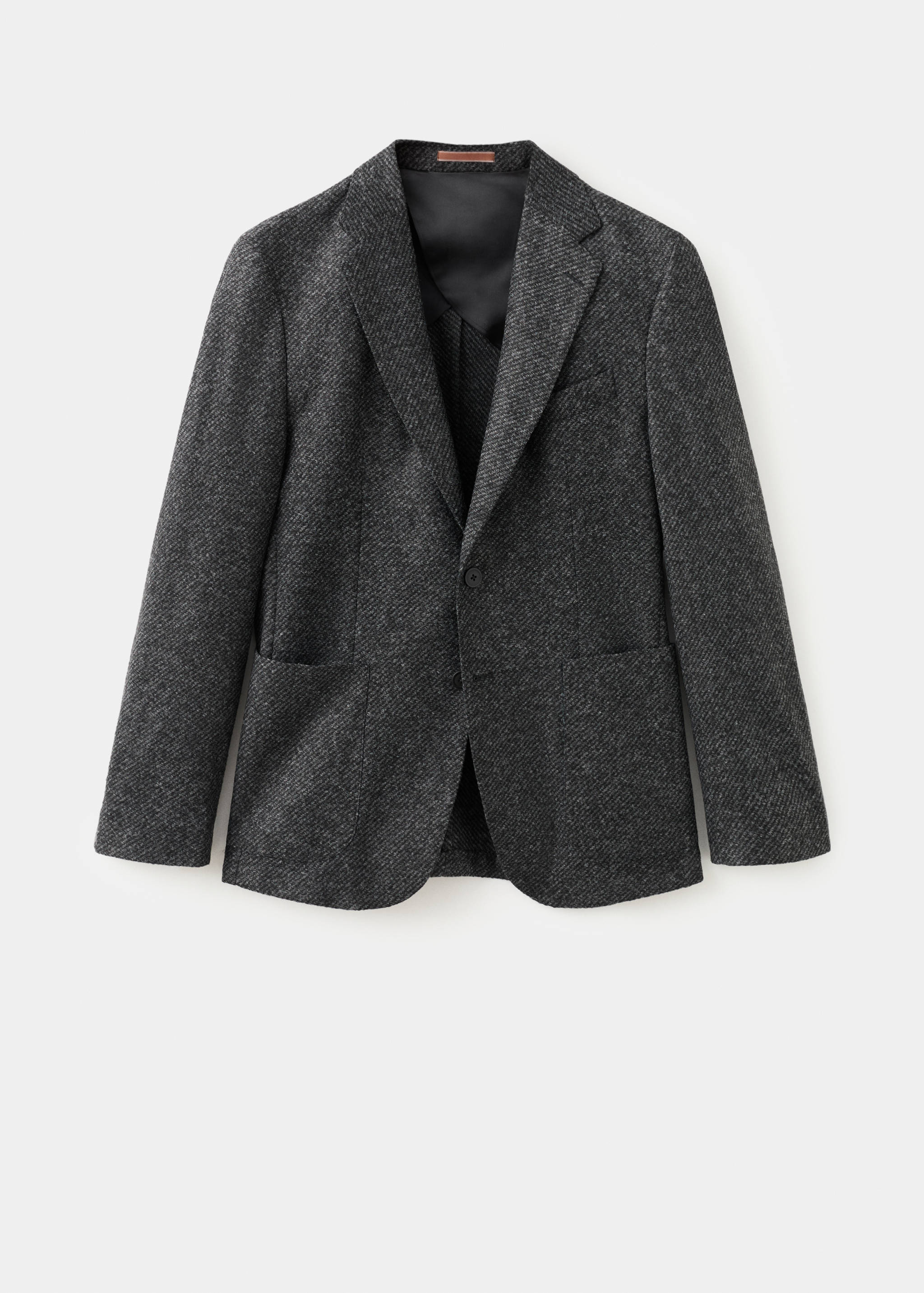 Slim fit wool blend blazer - Article without model