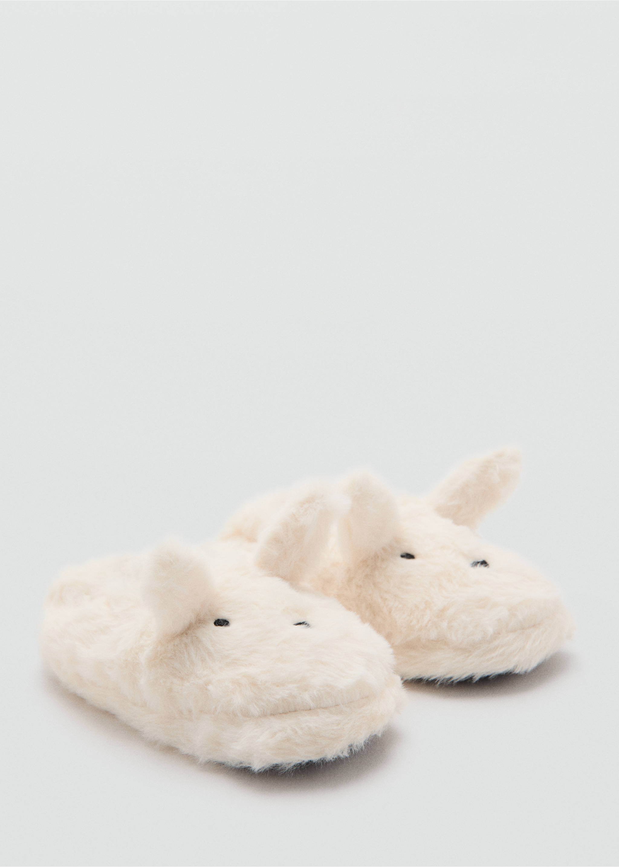 Bunny slippers - Medium plane, Off White. Ref: 17029102-00.